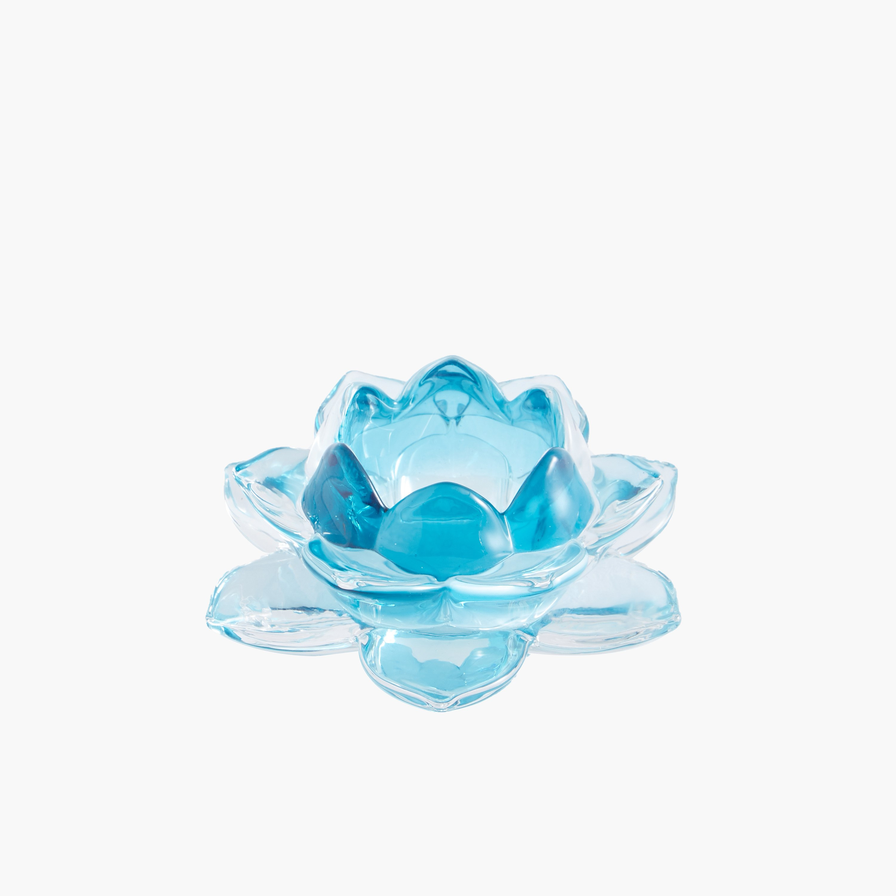 حامل شموع صغيرة زجاجي لوتس-hbxlivingroom-decorandaccessories-candleholders-image-2