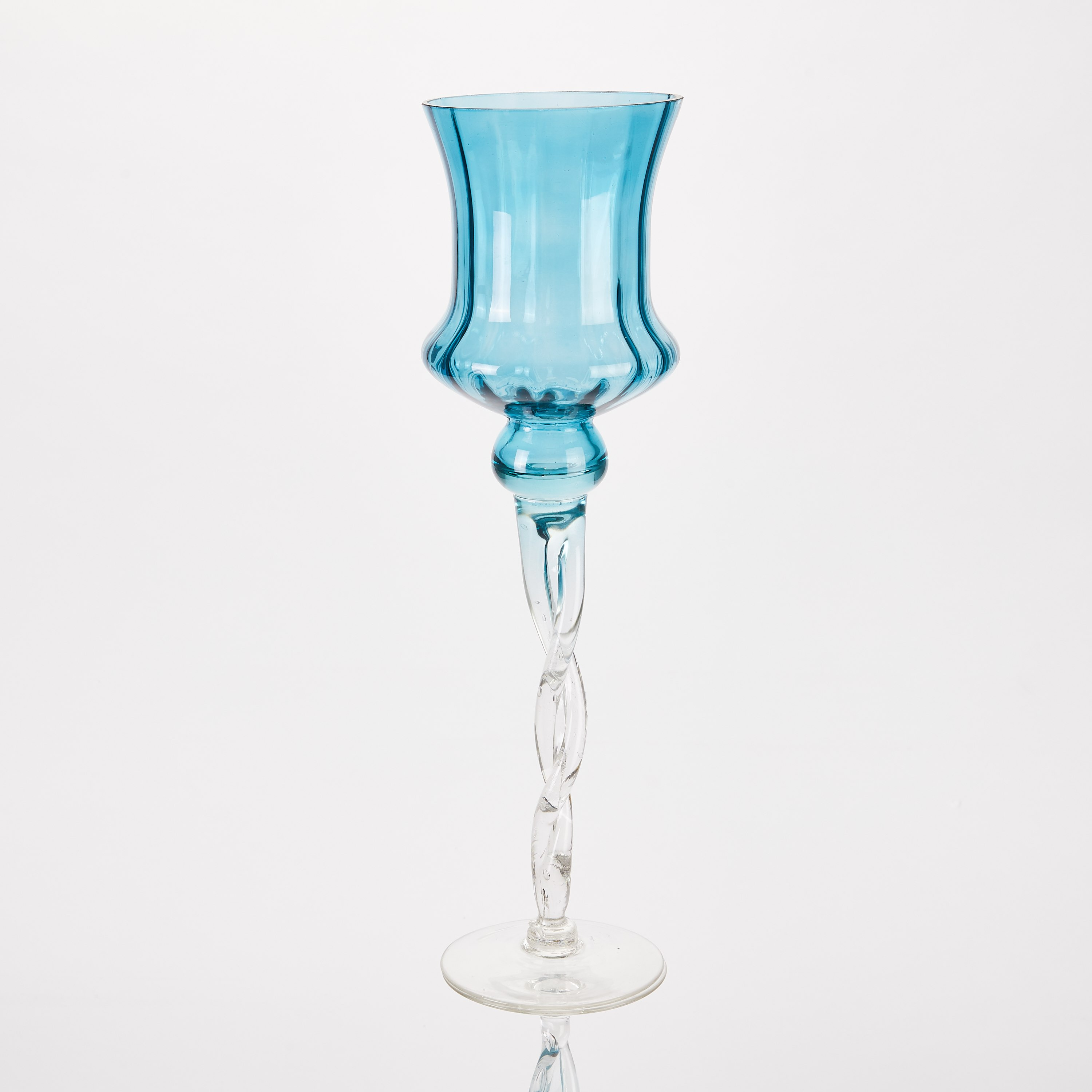 حامل شموع زجاجي للزينة - طقم ٣ قطع-hbxlivingroom-decorandaccessories-candleholders-image-3