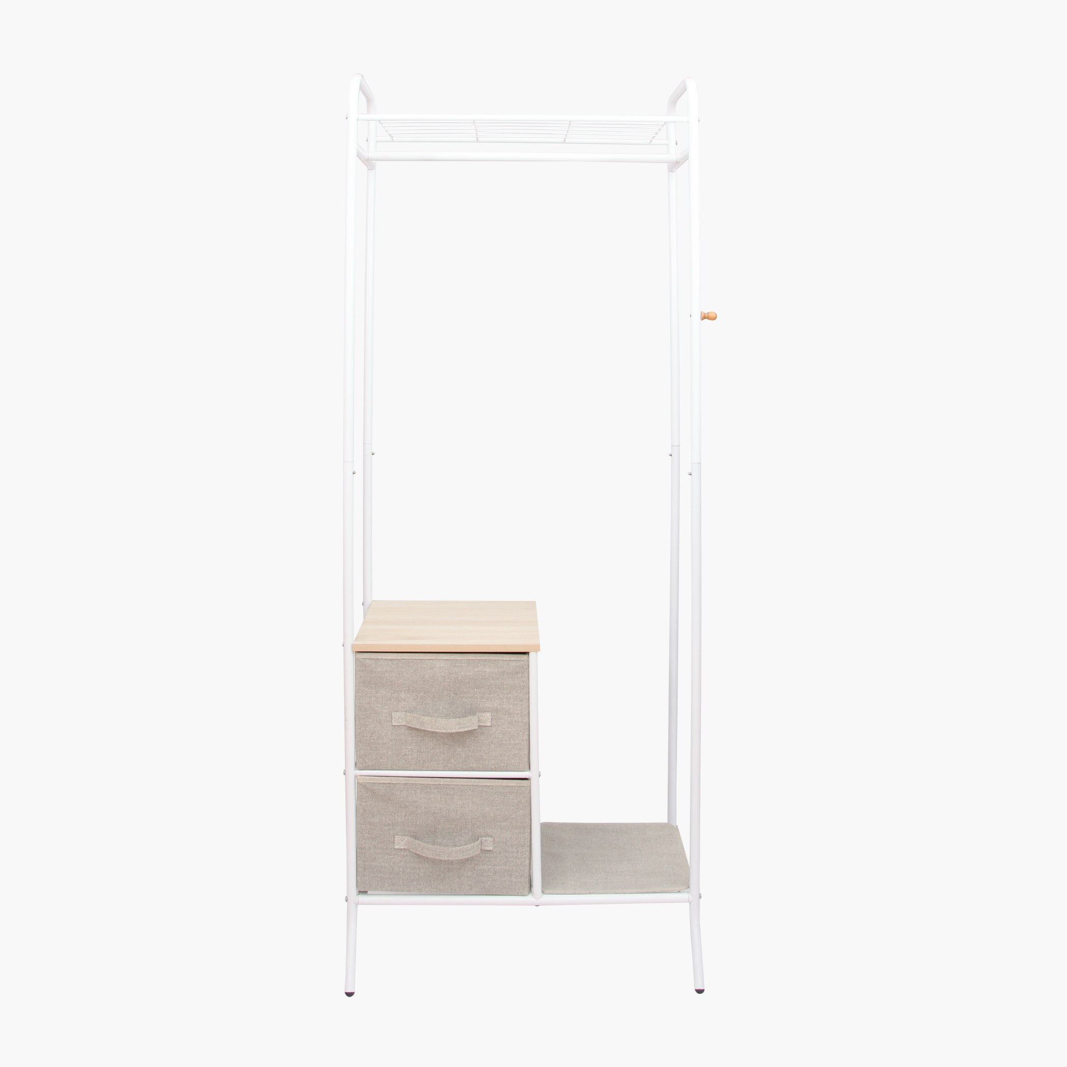 Amy 2-Drawer Garment Rack-hbxfurniture-dressersandchests-chestofdrawers-image-2