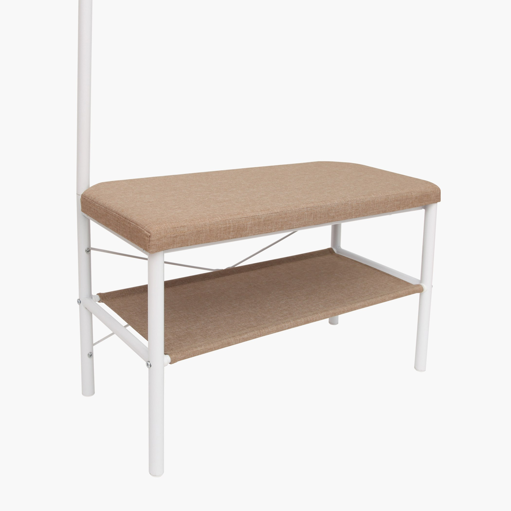 مقعد تخزين أحذية مع علّاقة معاطف من آمي-hbxbedroom-shoecabinetsandracks-image-3