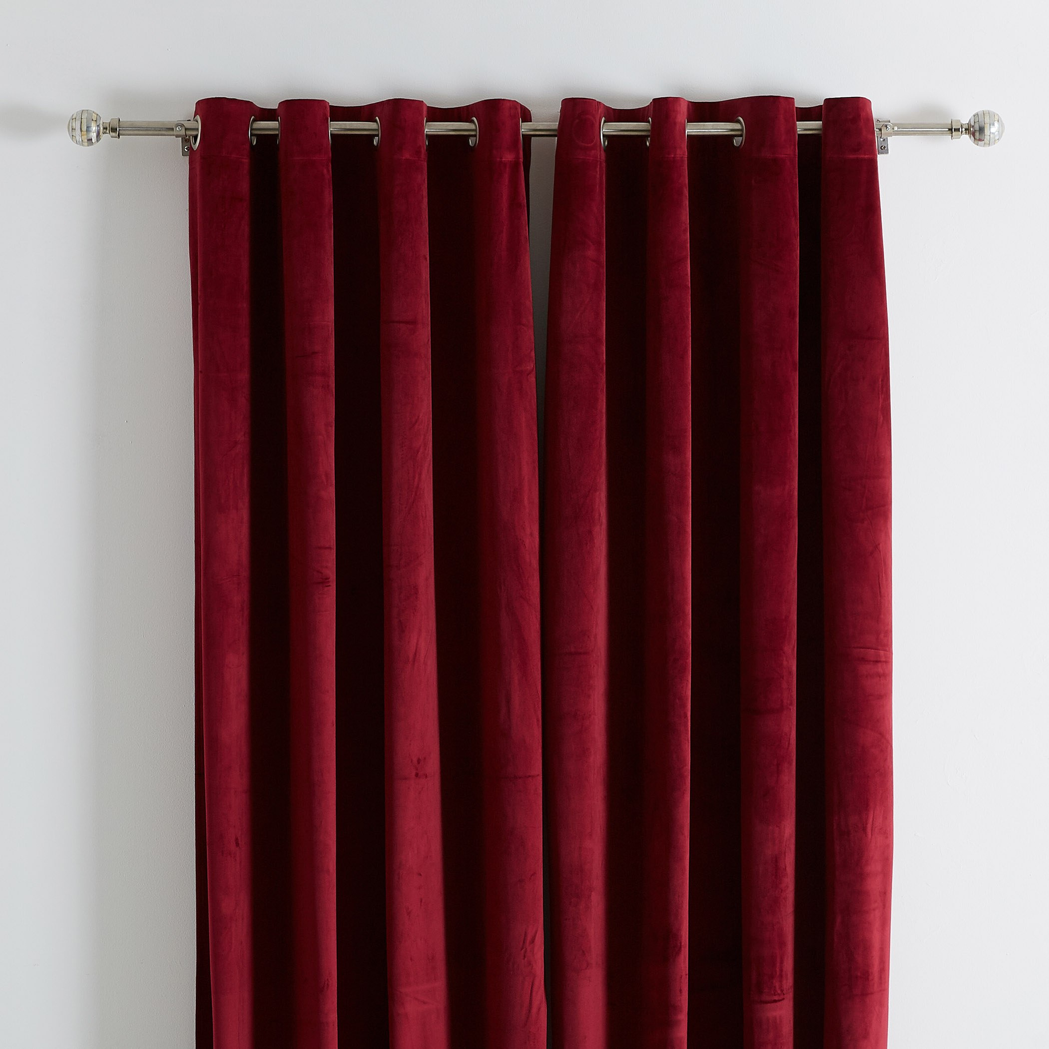 Dove Blackout Velvet Curtain Pair - 140x300 cm-PROMO_HB_AE_B1G1_250925-image-1