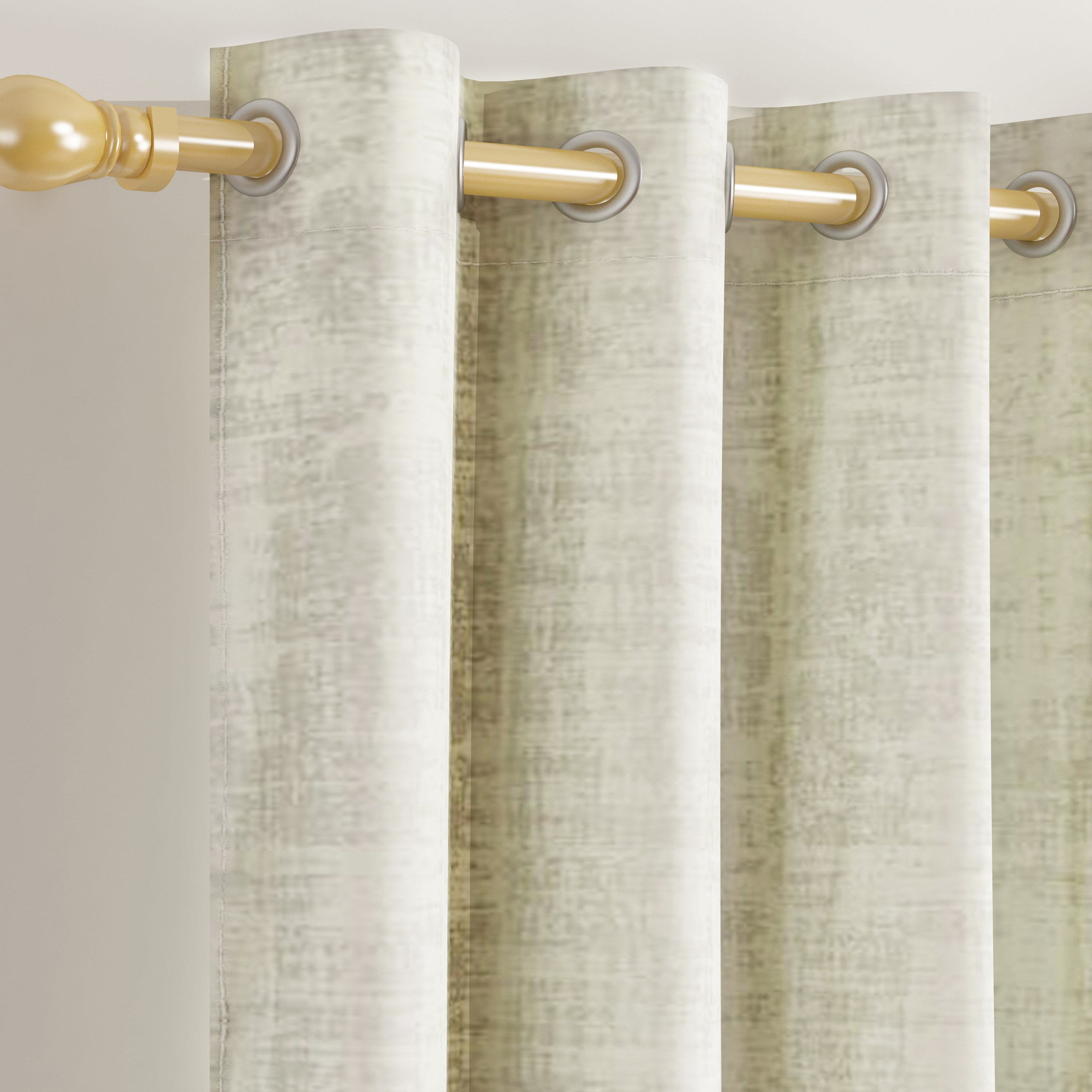 Delta 2-Piece Printed Blackout Velvet Curtain Set - 140x240 cm-hbxbedroom-windowcoverings-curtains-image-2