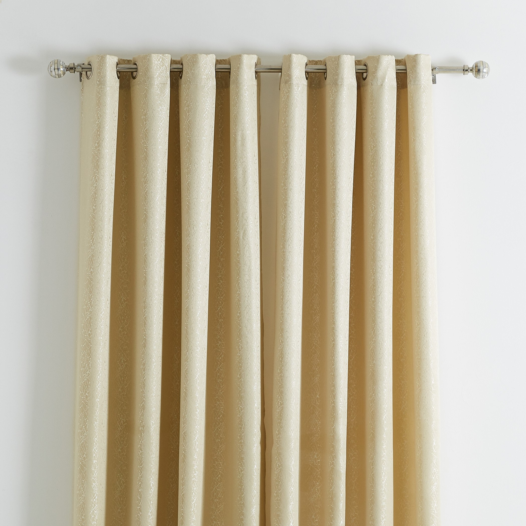 Crackle Jacquard Curtain Pair - 140x240 cm-hbxbedroom-windowcoverings-curtains-image-1