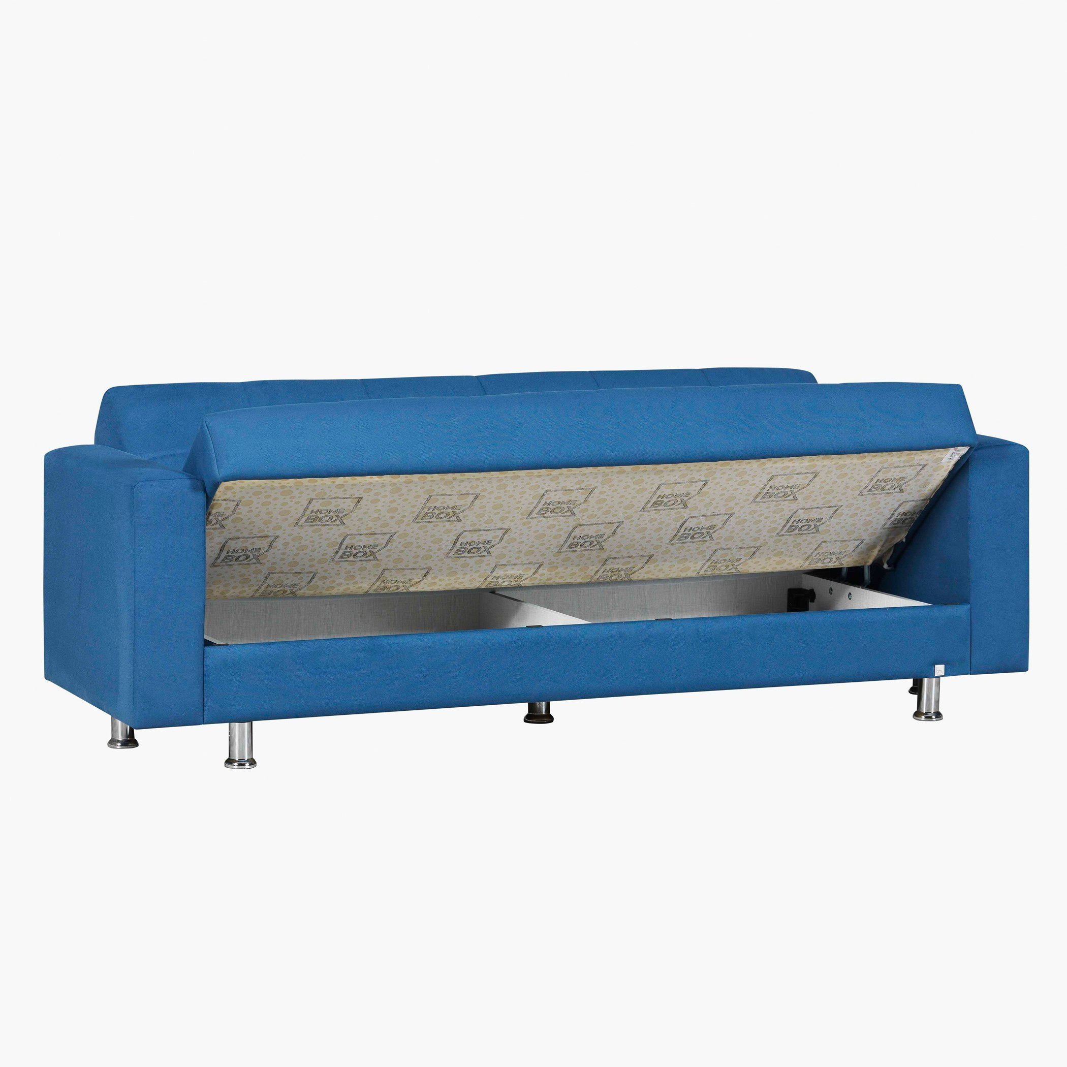 Zeus 3-Seater Velvet Sofa Bed with Storage and 2 Printed Cushions-hbxlivingroom-sofasandarmchairs-sofas-image-3