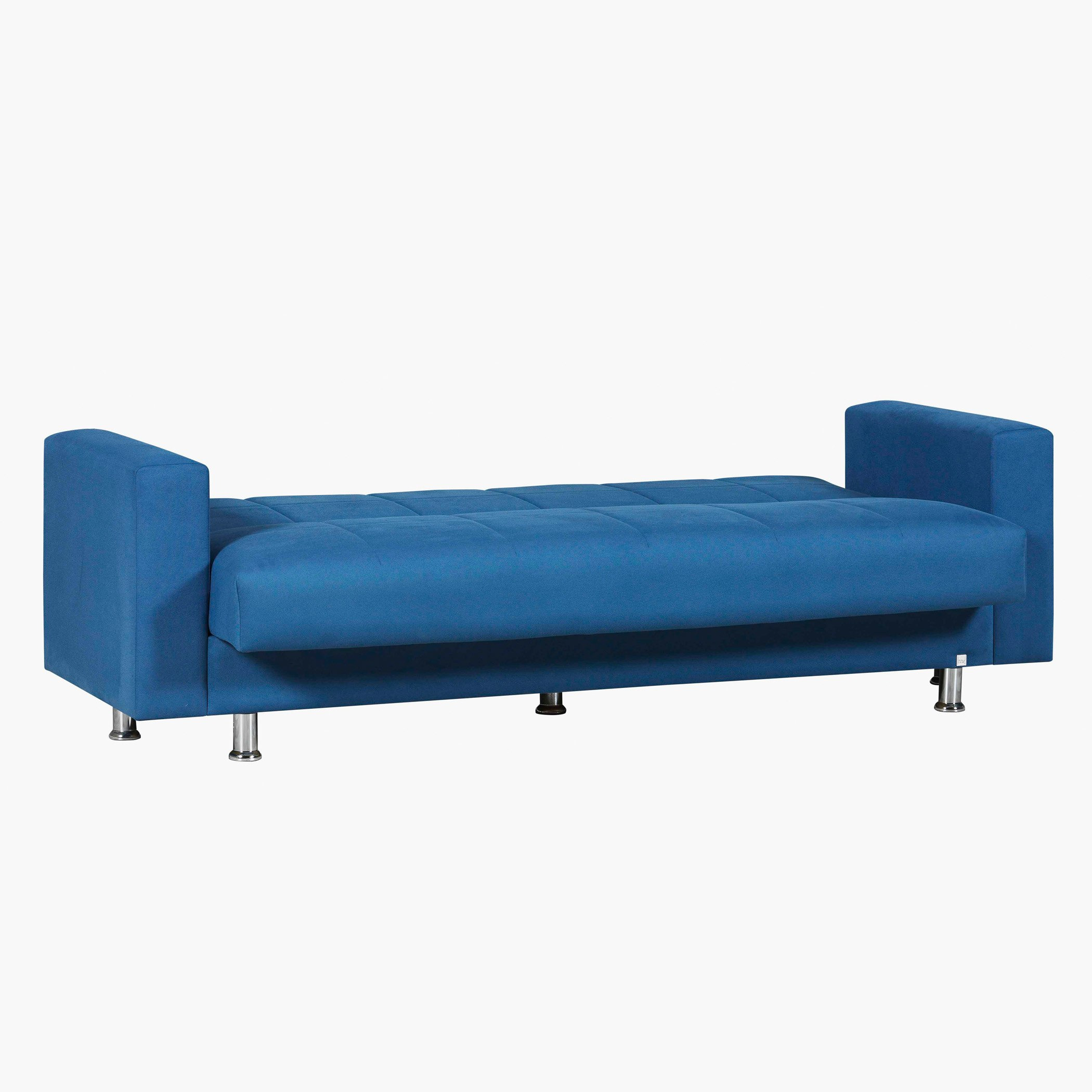 Zeus 3-Seater Velvet Sofa Bed with Storage and 2 Printed Cushions-hbxlivingroom-sofasandarmchairs-sofas-image-4