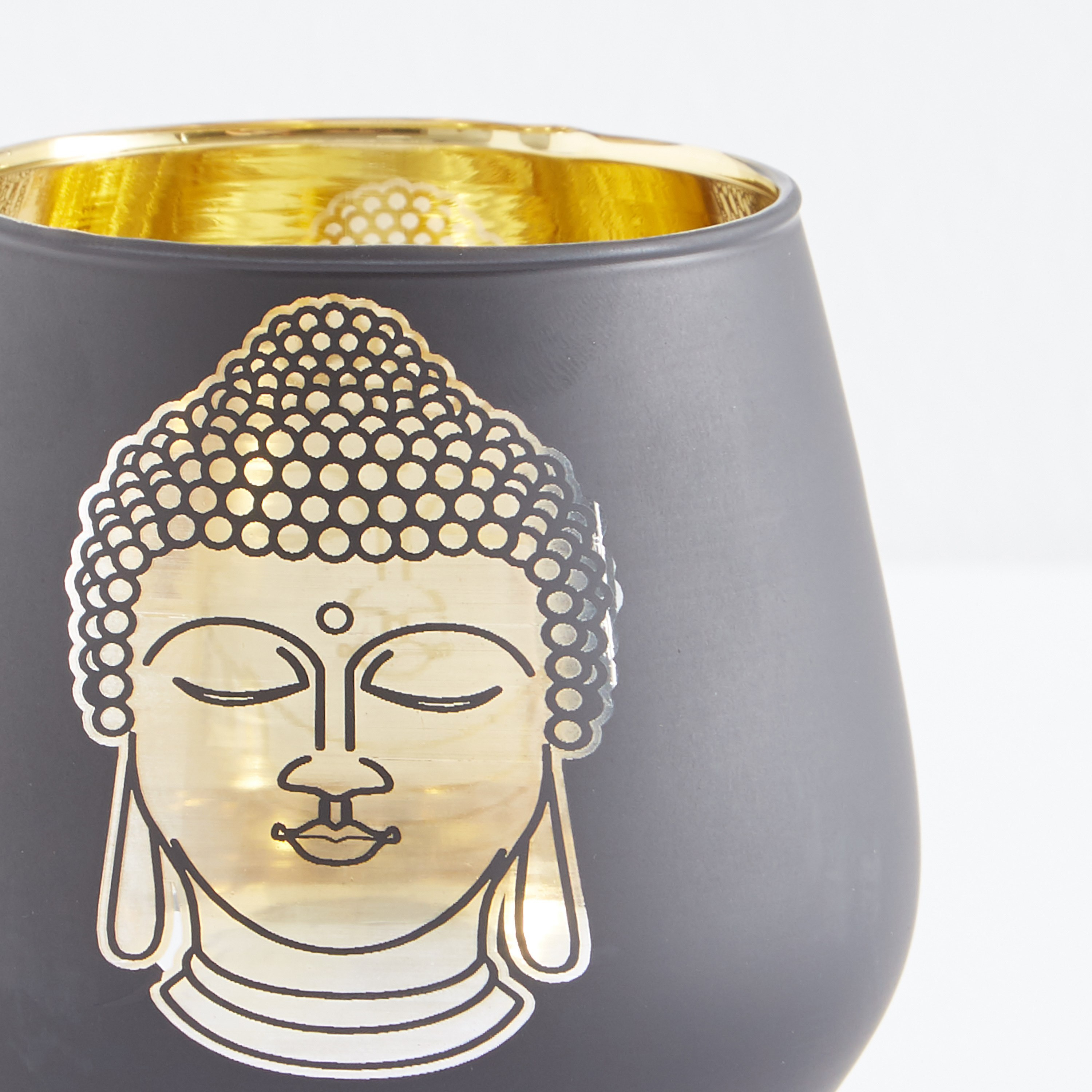 حامل شموع زجاجي على شكل بيضة من بوذا - طقم من قطعتين-hbxlivingroom-decorandaccessories-candleholders-image-4