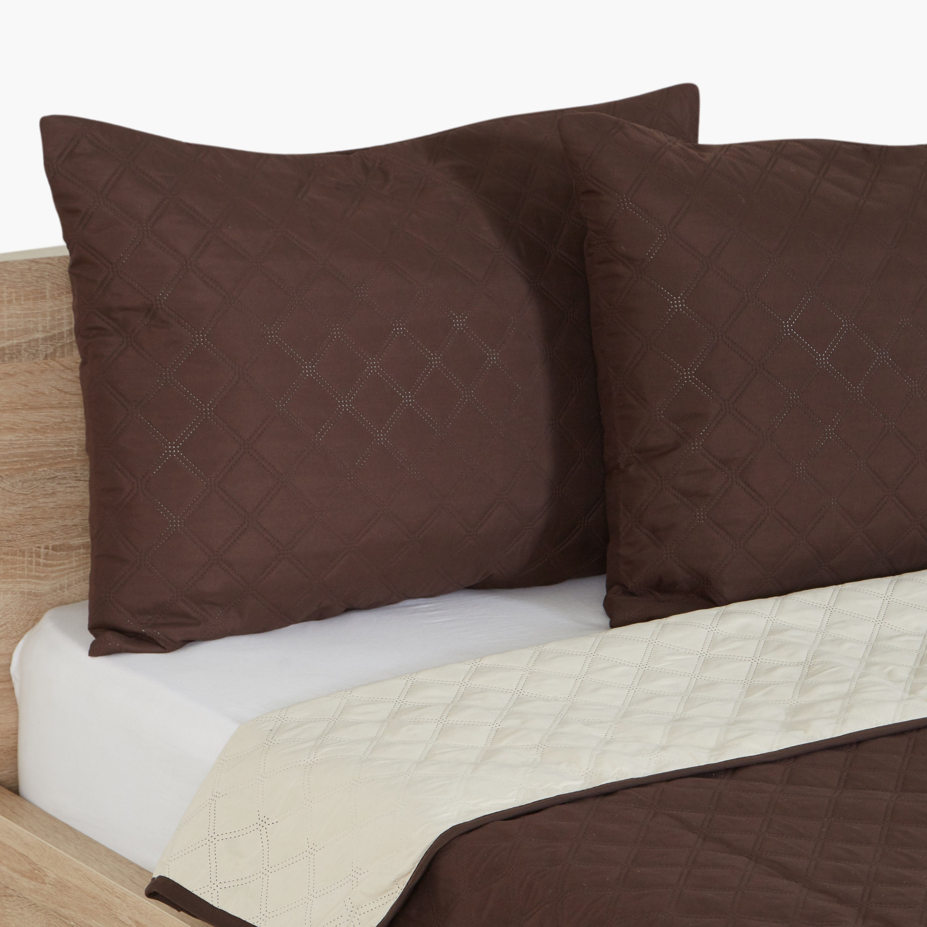 طقم لحاف مزدوج 3 قطع على الوجهين بلاير - 260x180 سم-hbxdecorandfurnishings-bedding-bedspreadsandquilts-image-3