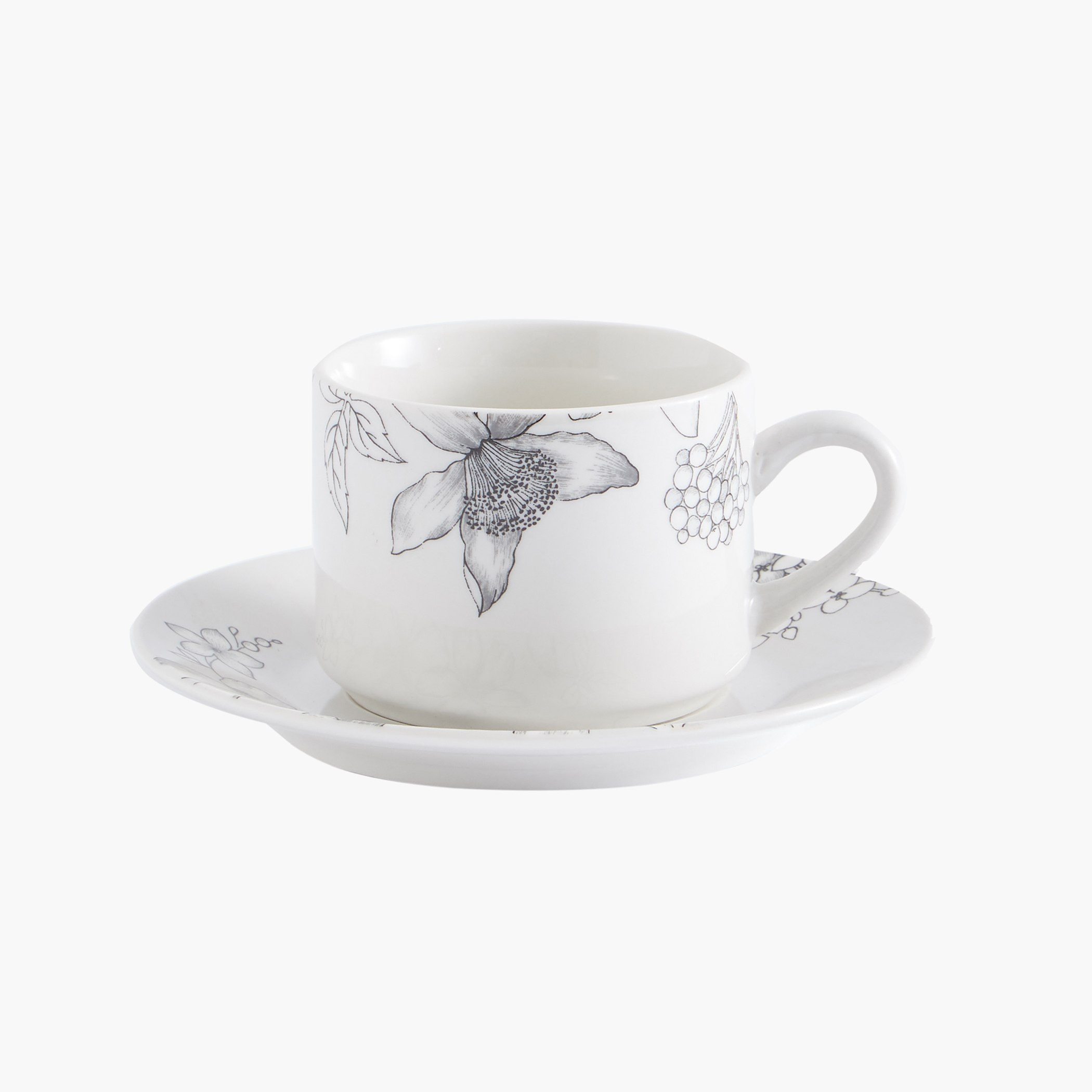 طقم مستلزمات مائدة بطبعات أزهار 30 قطعة من هيذار -hbxhomeware-hbxkitchen-image-3