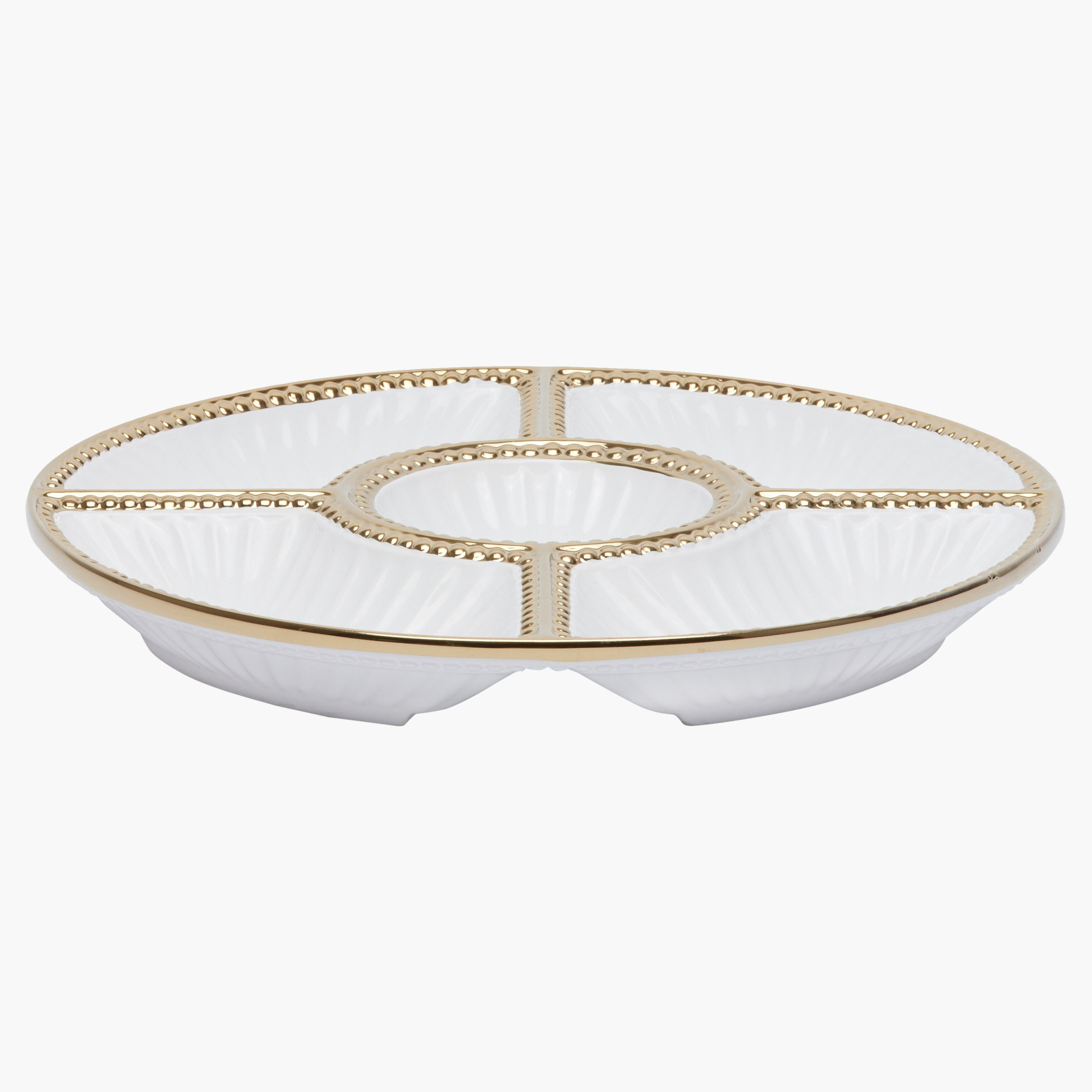 صحن تقديم مستدير 5 أقسام من أورا - 35 سم-hbxdecorandfurnishings-tabletop-serveware-image-1