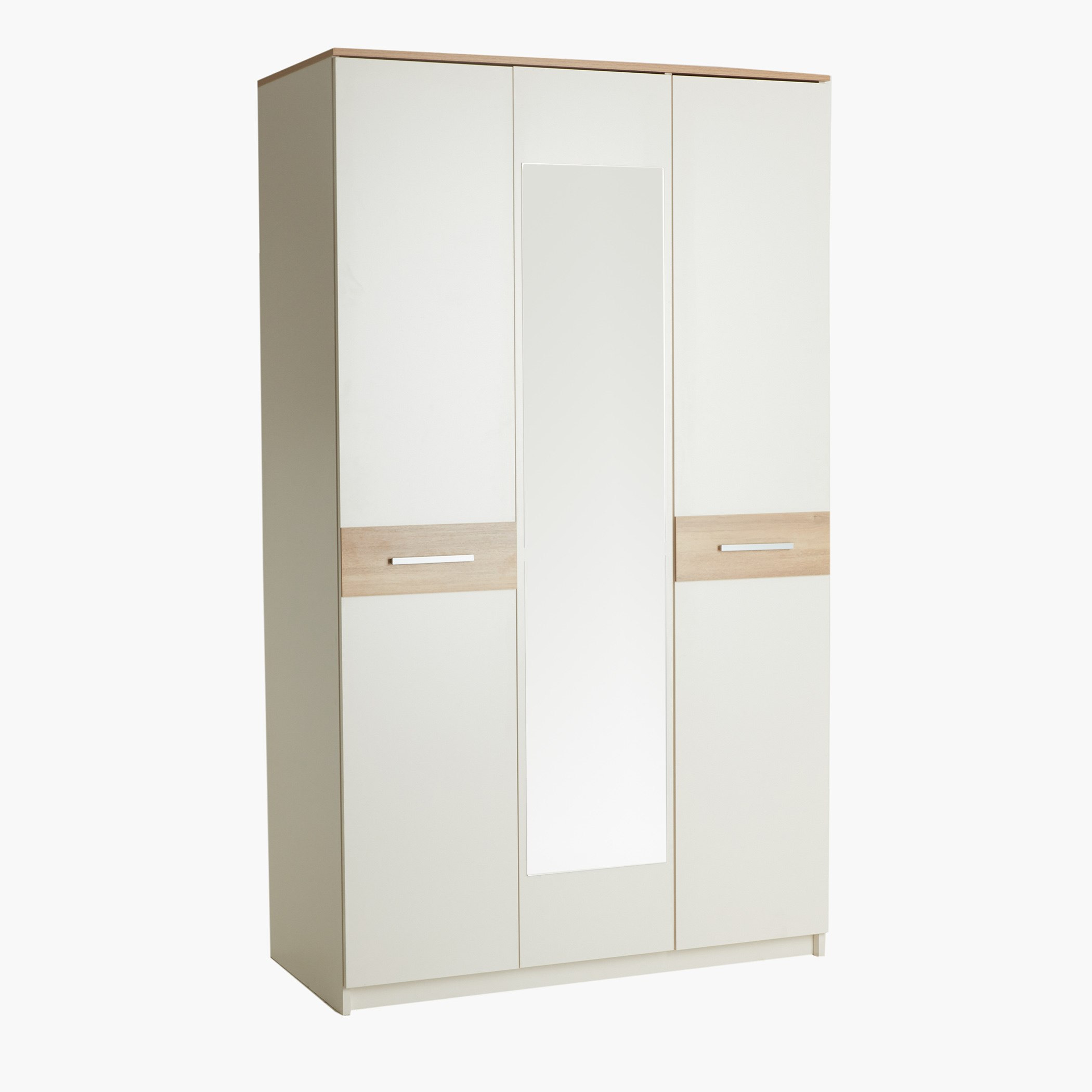 خزانة ملابس 3 أبواب بمرآة من مون لايت-hbxfurniture-wardrobes-image-1