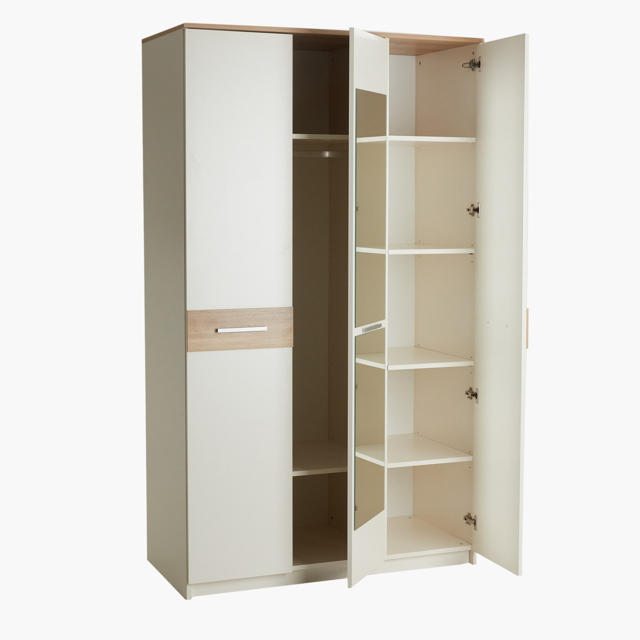 خزانة ملابس 3 أبواب بمرآة من مون لايت-hbxfurniture-wardrobes-image-3