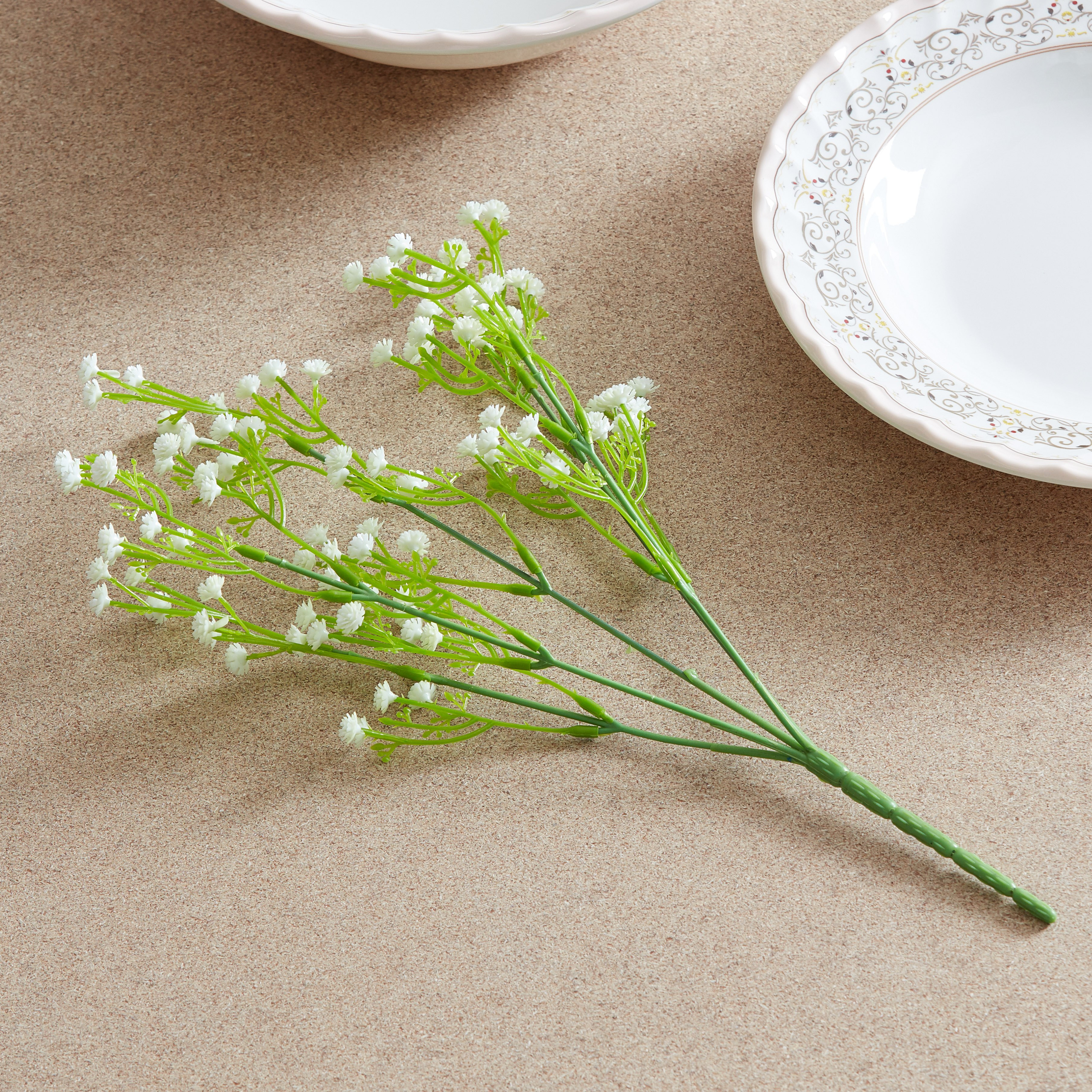 Lotus Artificial Plant - 28 cm-hbxdecorandfurnishings-homeaccessories-artificialflowersandplants-image-3