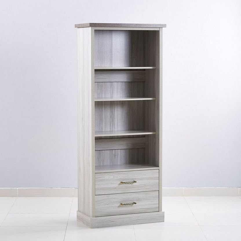 Angelic Bookcase with 2 Drawers-Book Cases-image-4