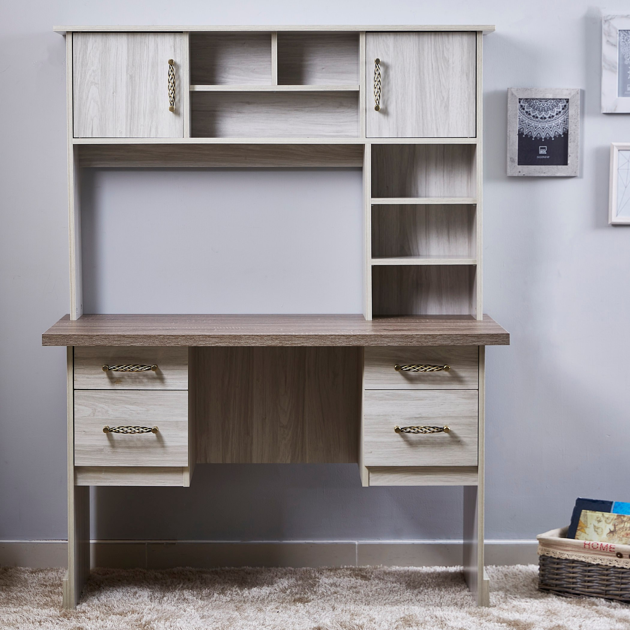 مكتب دراسة مع وحدة تخزين من أنجيليك-hbxfurniture-office-desks-image-6