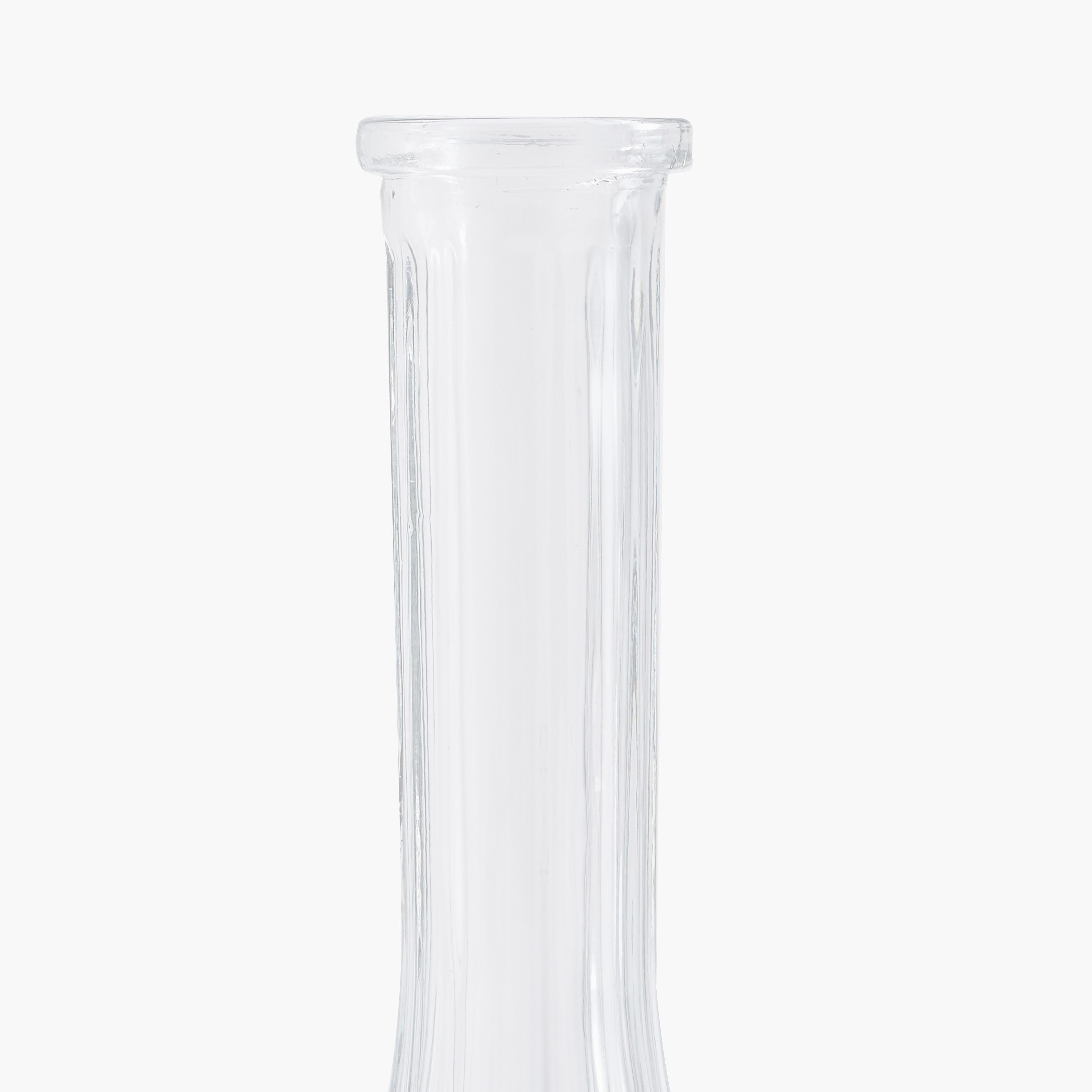 مزهرية برعم زجاج متقولبة من تريا - 7x22 سم-hbxbedroom-decorandaccessories-vases-image-3