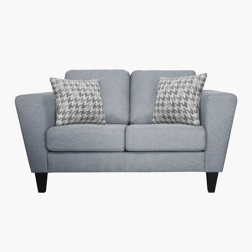 Cathy 2-Seater Fabric Sofa with Scatter Cushions-Sofas-image-0