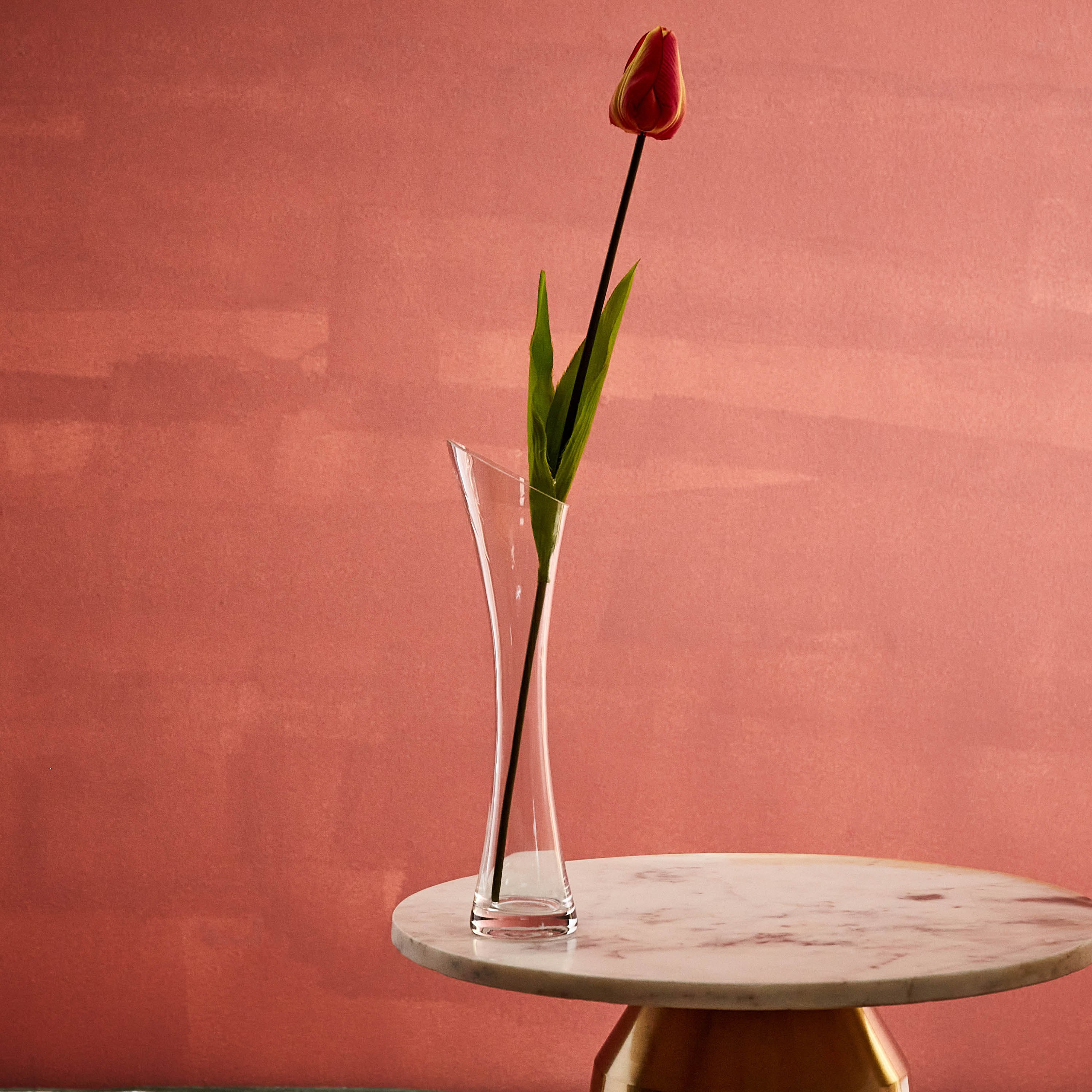 مزهرية زجاجية شفّافة من سوهو - 11x30 سم-hbxbedroom-decorandaccessories-vases-image-1