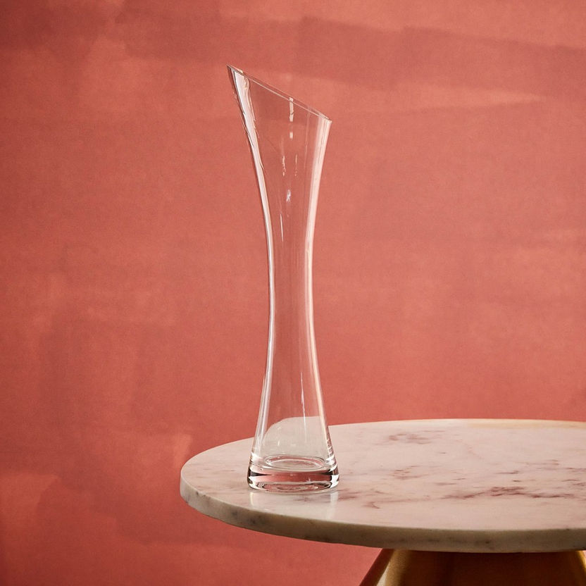 Soho Clear Glass Vase - 11x30 cm-Vases-image-1