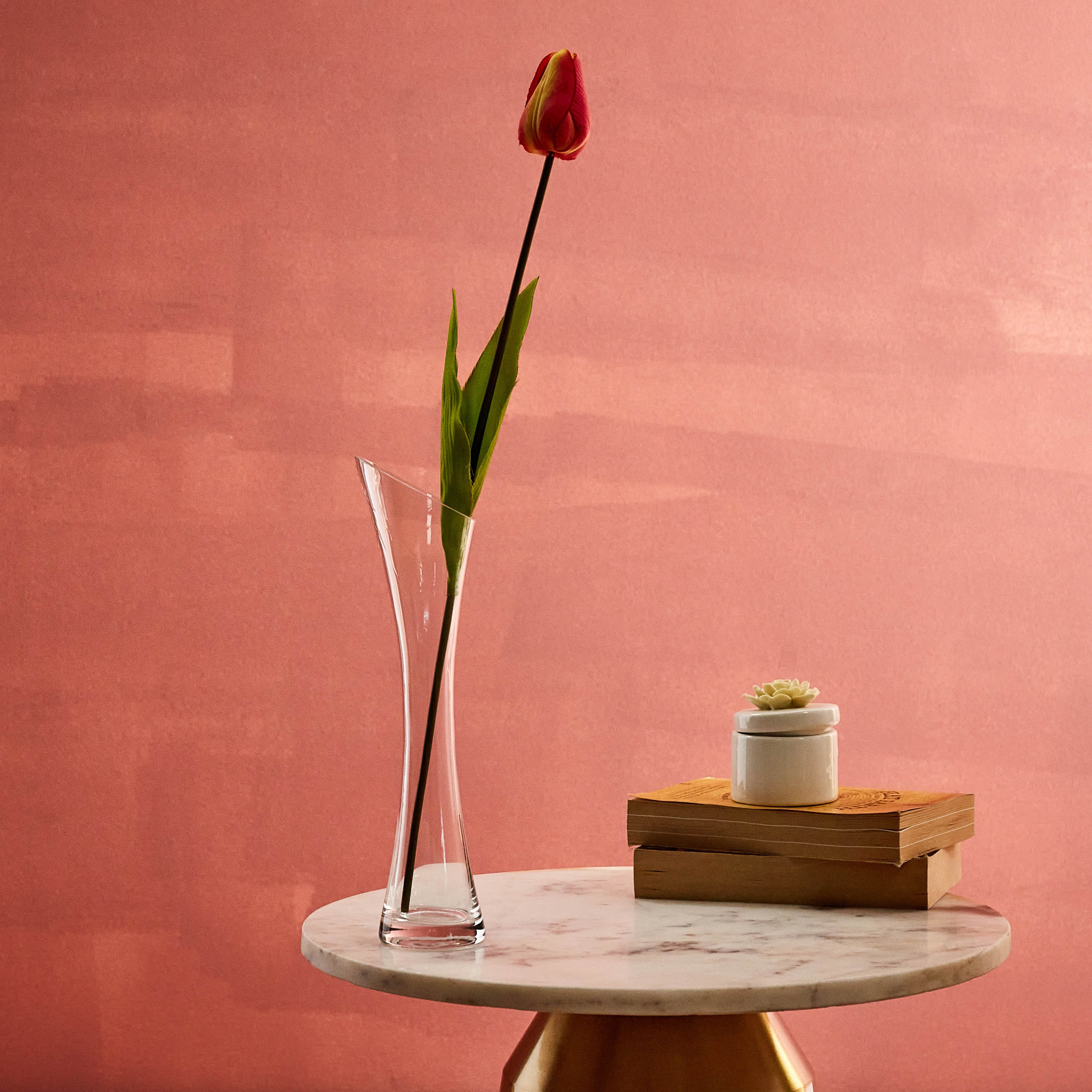 مزهرية زجاجية شفّافة من سوهو - 11x30 سم-hbxbedroom-decorandaccessories-vases-image-6