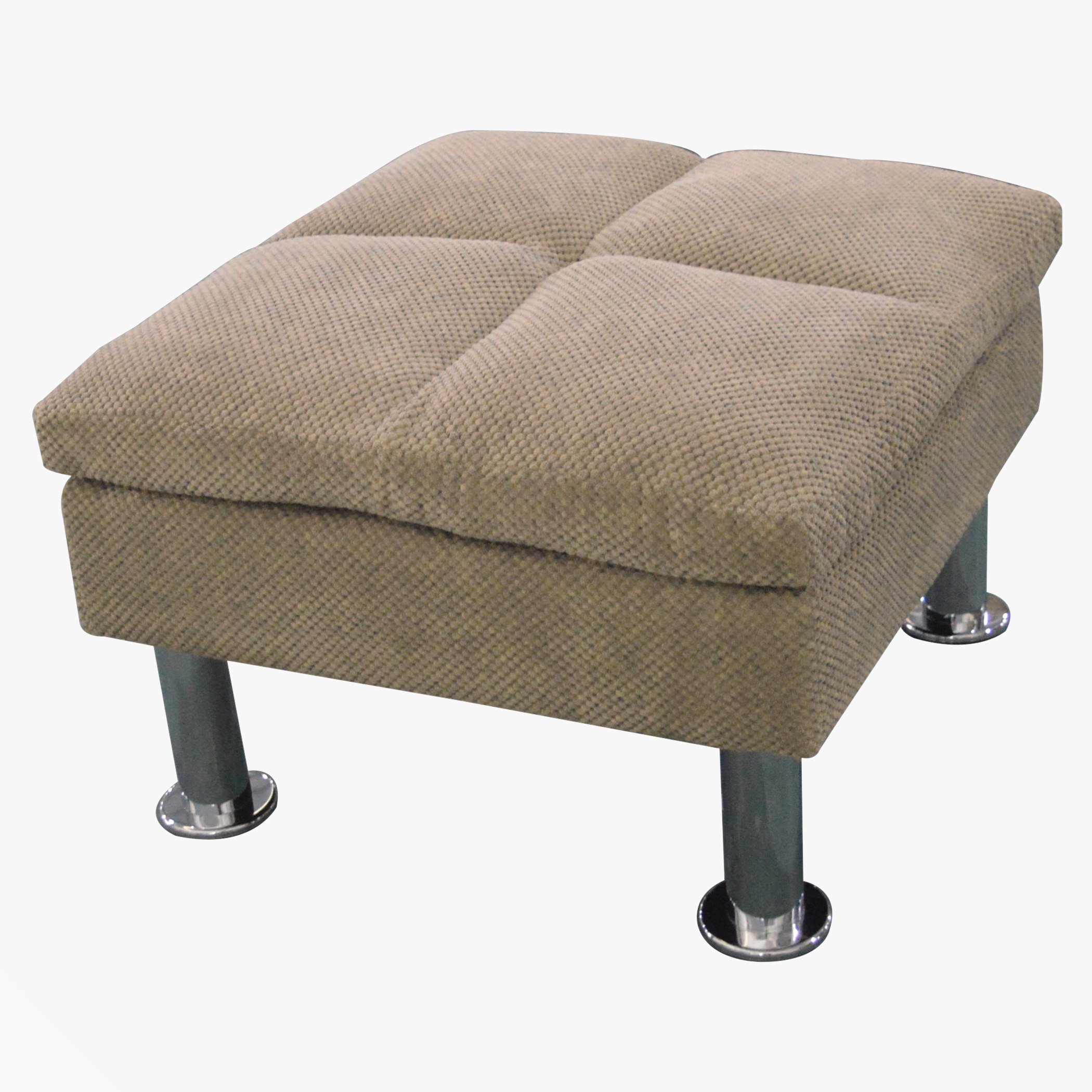 مسند قدم بارز الملمس من سلفا.-hbxlivingroom-sofasandarmchairs-ottomansandfootstools-image-2