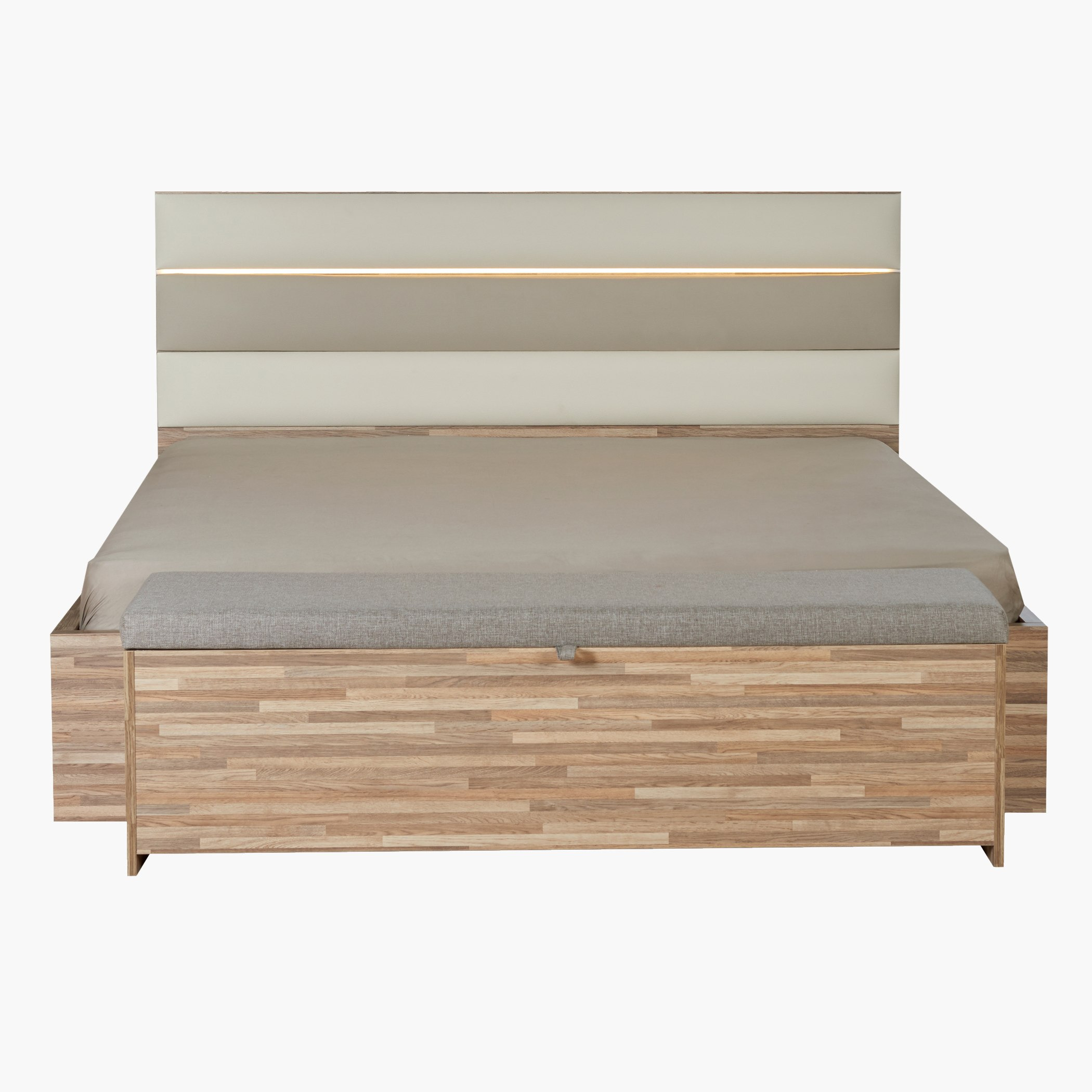 Parkay Rectangular Storage Bed Bench-hbxfurniture-sofasandarmchairs-benches-image-4