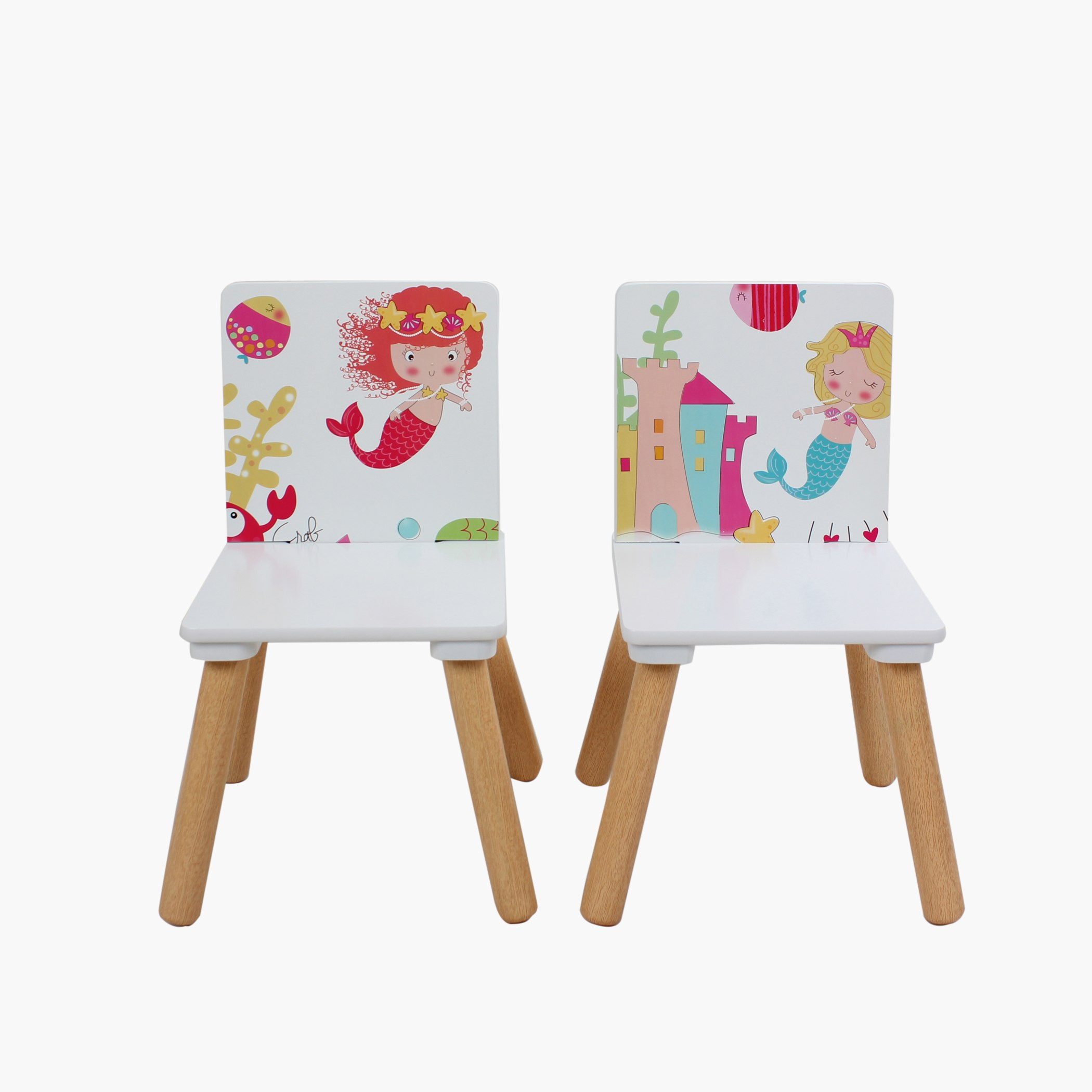 طقم طاولة بمقعدين بطبعات من أريانا.-hbxkidsandyouth-playroom-tablesandchairs-image-3