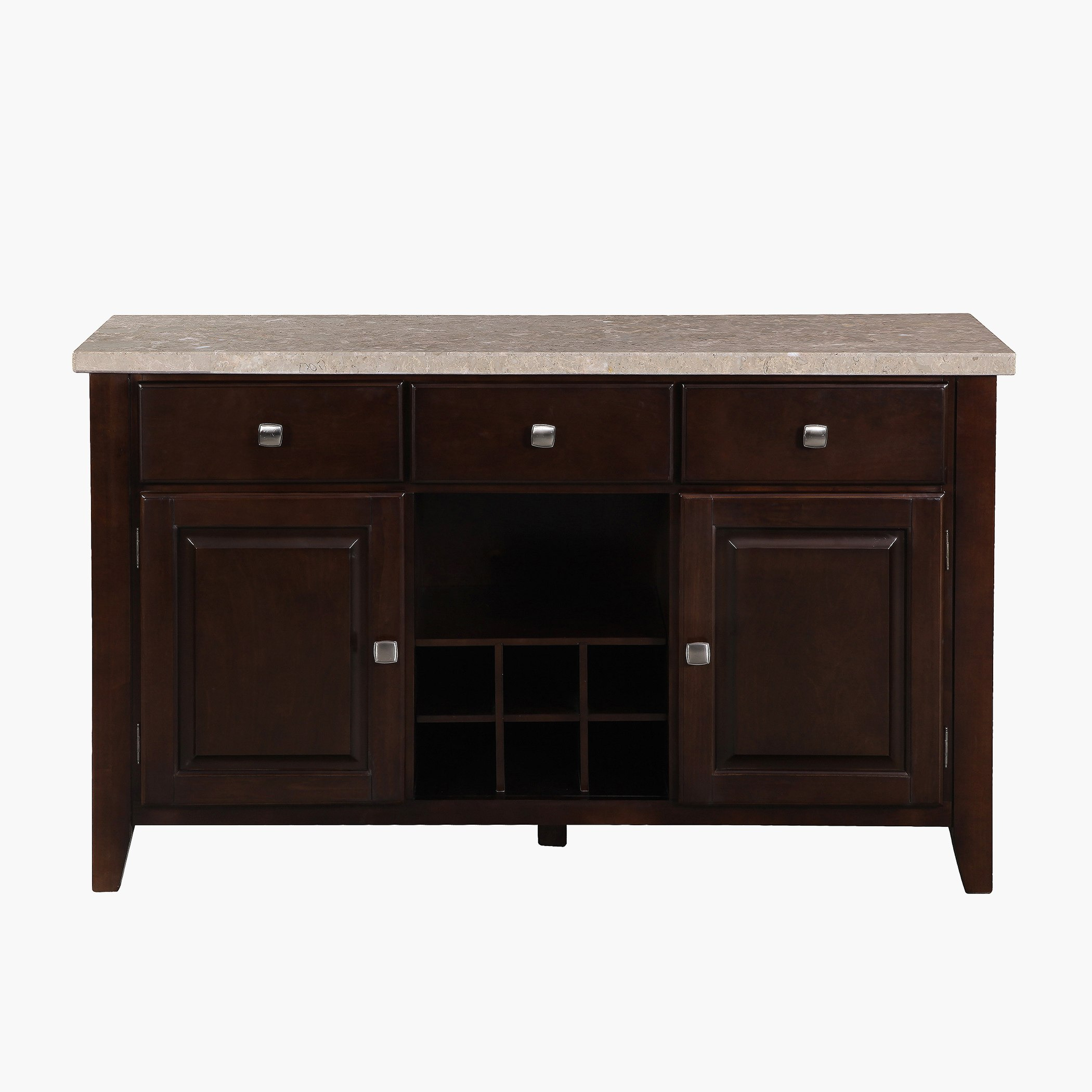خزانة جانبية بسطح رخام وبابين و3 أدراج من أرلينجتون-hbxfurniture-diningroom-buffetsandsideboards-image-2