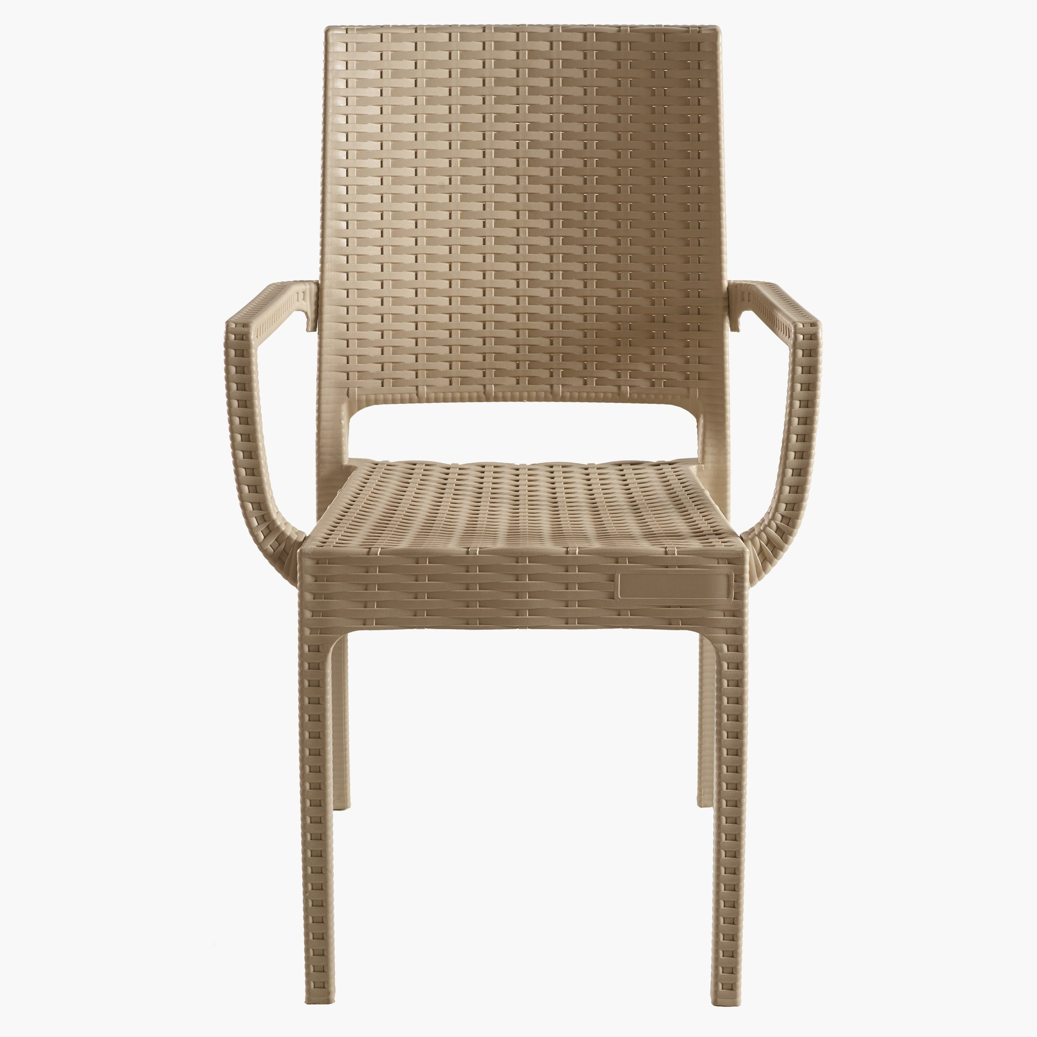 كرسي بمسند ذراعين خيزران بارز الملمس من إليسا-hbxdiningroom-diningchairs-image-1