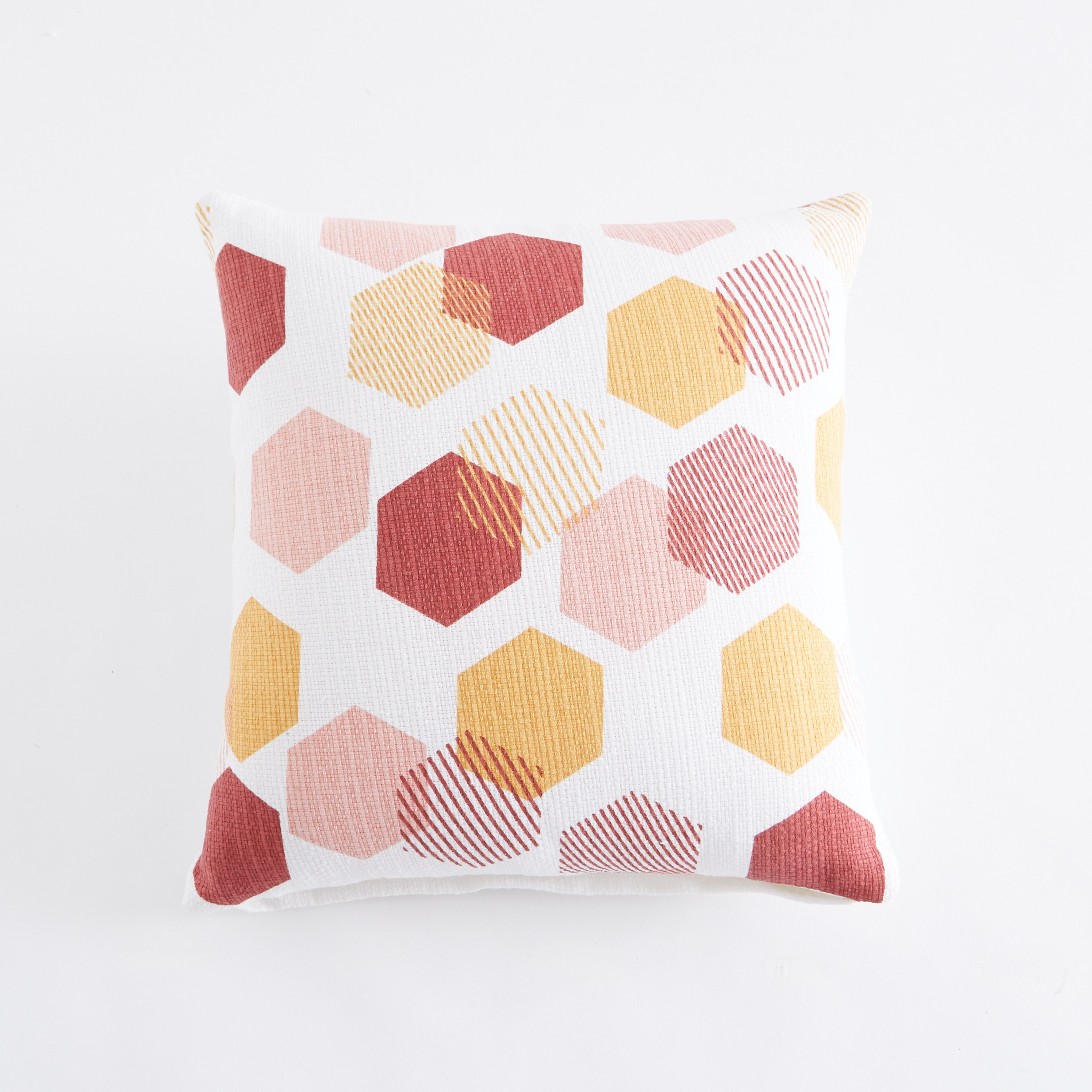 غطاء وسادة بطبعات سداسية- 40x40 سم-hbxhomeware-cushionsandcovers-cushioncovers-image-1