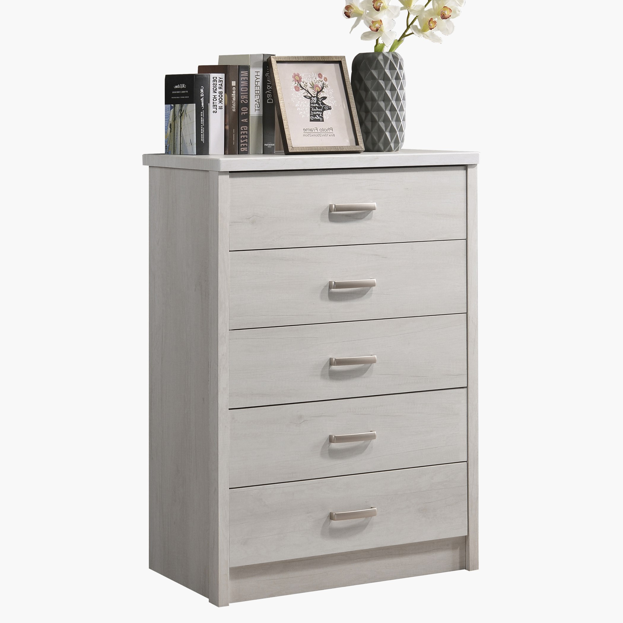 Five on sale drawer dresser