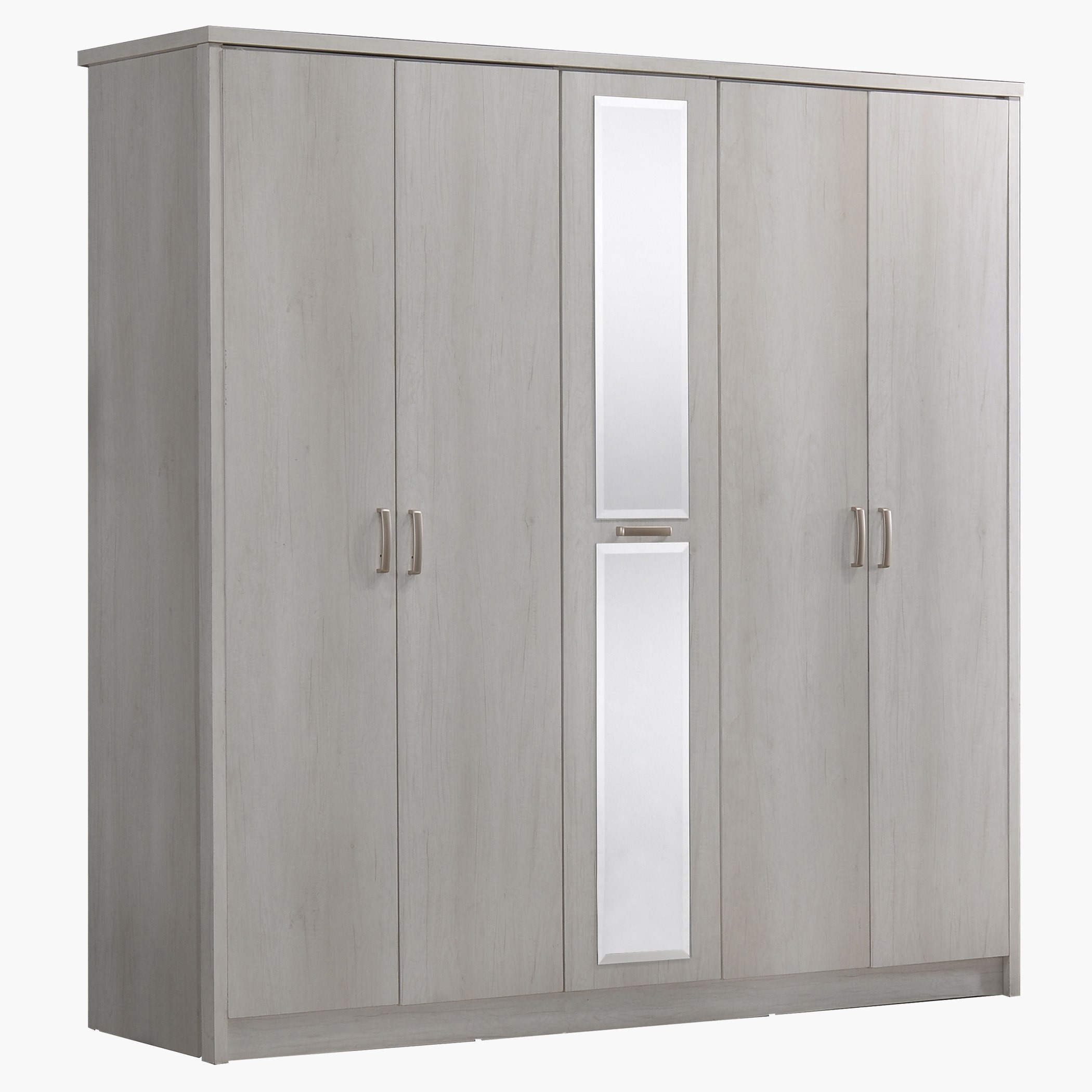 خزانة ملابس بـ5 أبواب مع مرآة من بيليندا-hbxfurniture-wardrobes-image-1