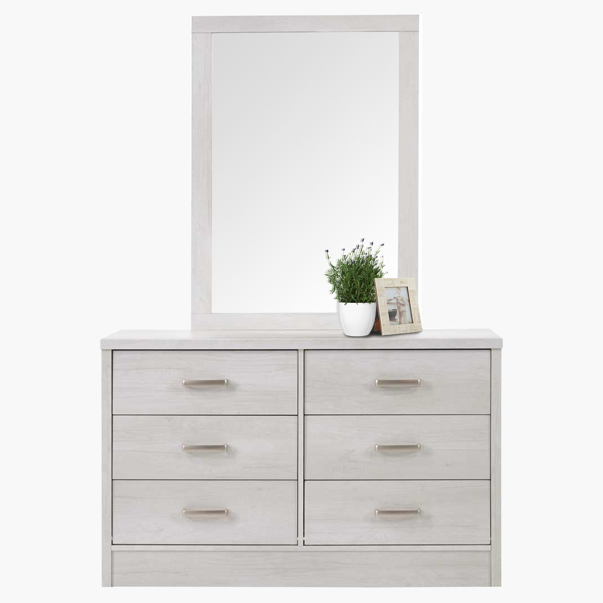 طاولة تزيين ماستر بستة أدراج وبدون مرآة من بيليندا-hbxfurniture-bedroom-dressersandmirrors-image-4