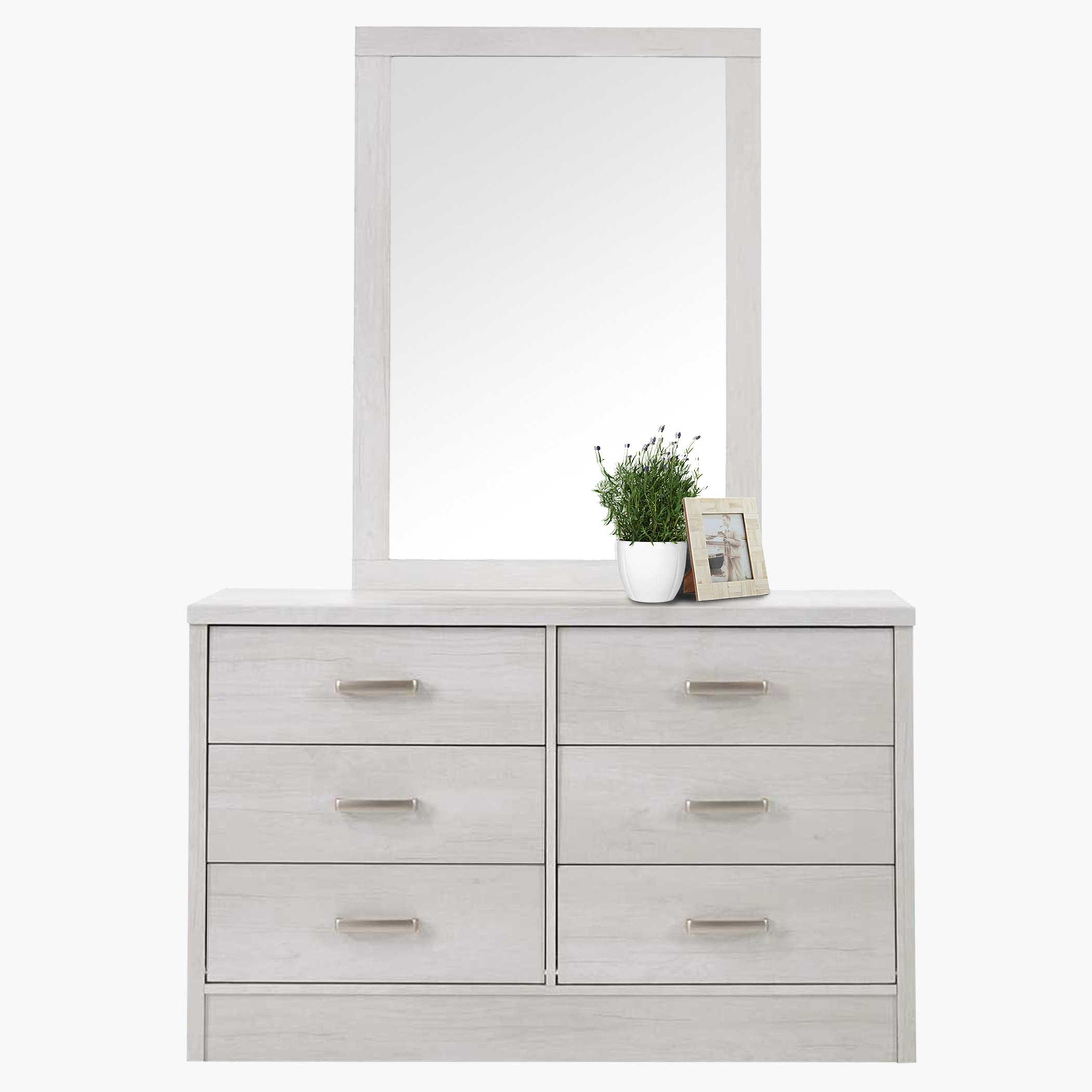 مرآة دون طاولة تزيين من بليندا-hbxfurniture-bedroom-dressersandmirrors-image-1