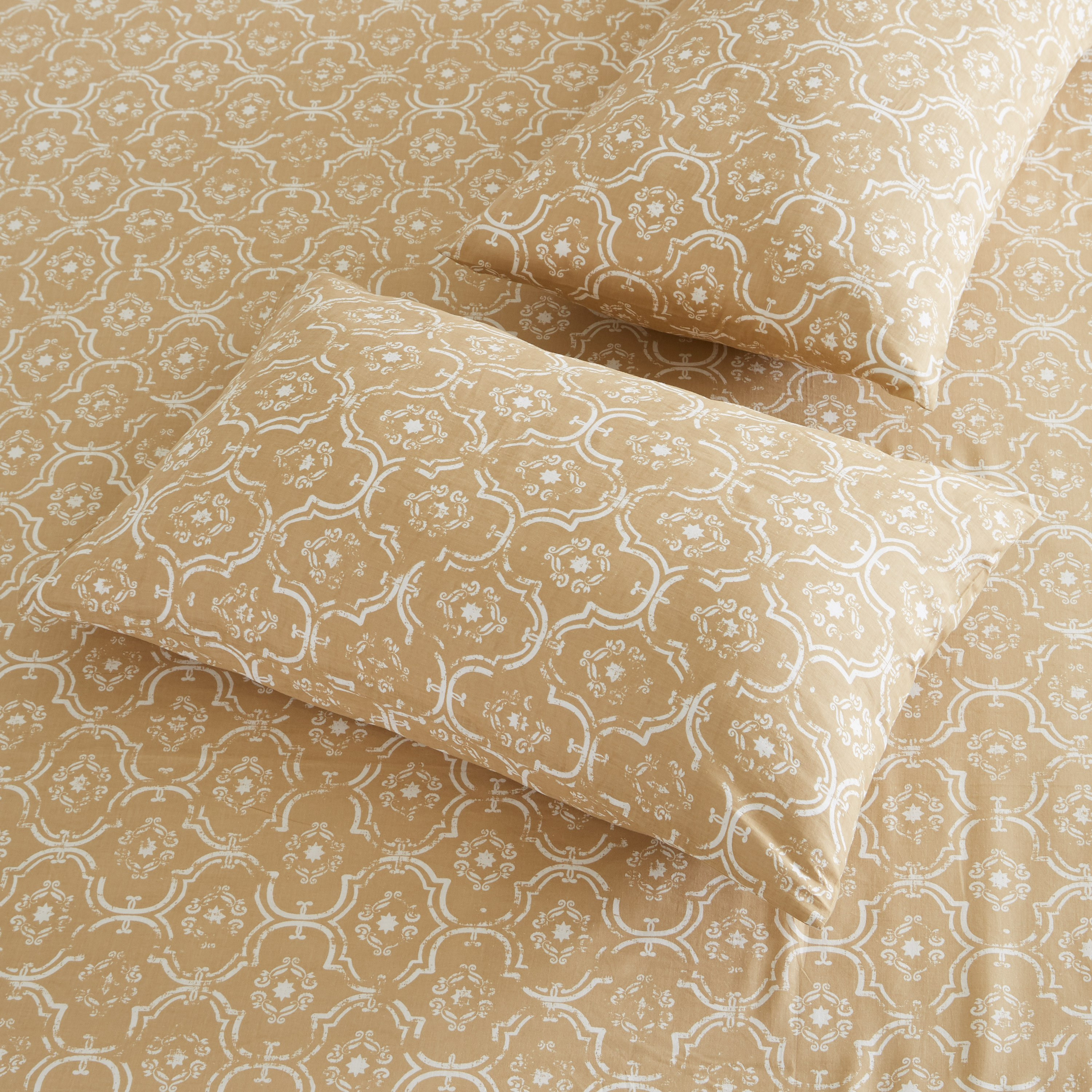 طقم شرشف مسطّح كينج 3 قطع ألفاين - 240x260 سم-hbxhomeware-hbxbedroom-image-4