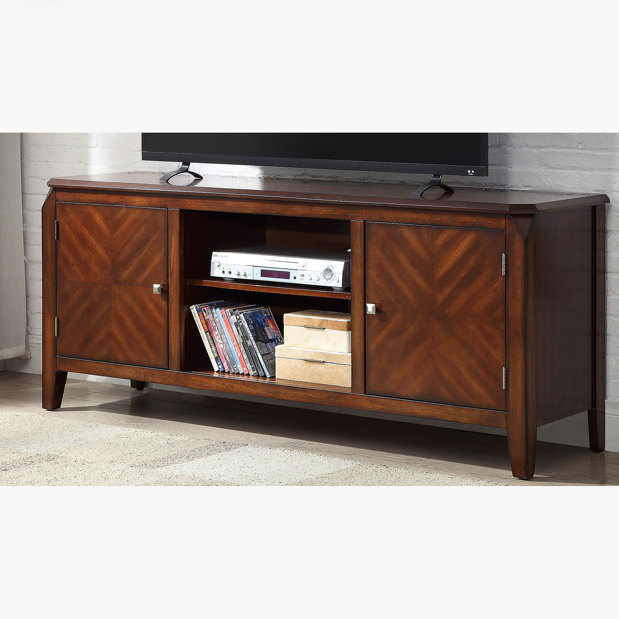 وحدة تلفاز ببابين حتى أجهزة 70 بوصة من دوسيلا-hbxlivingroom-mediaunitsandstorage-tvunits-image-1
