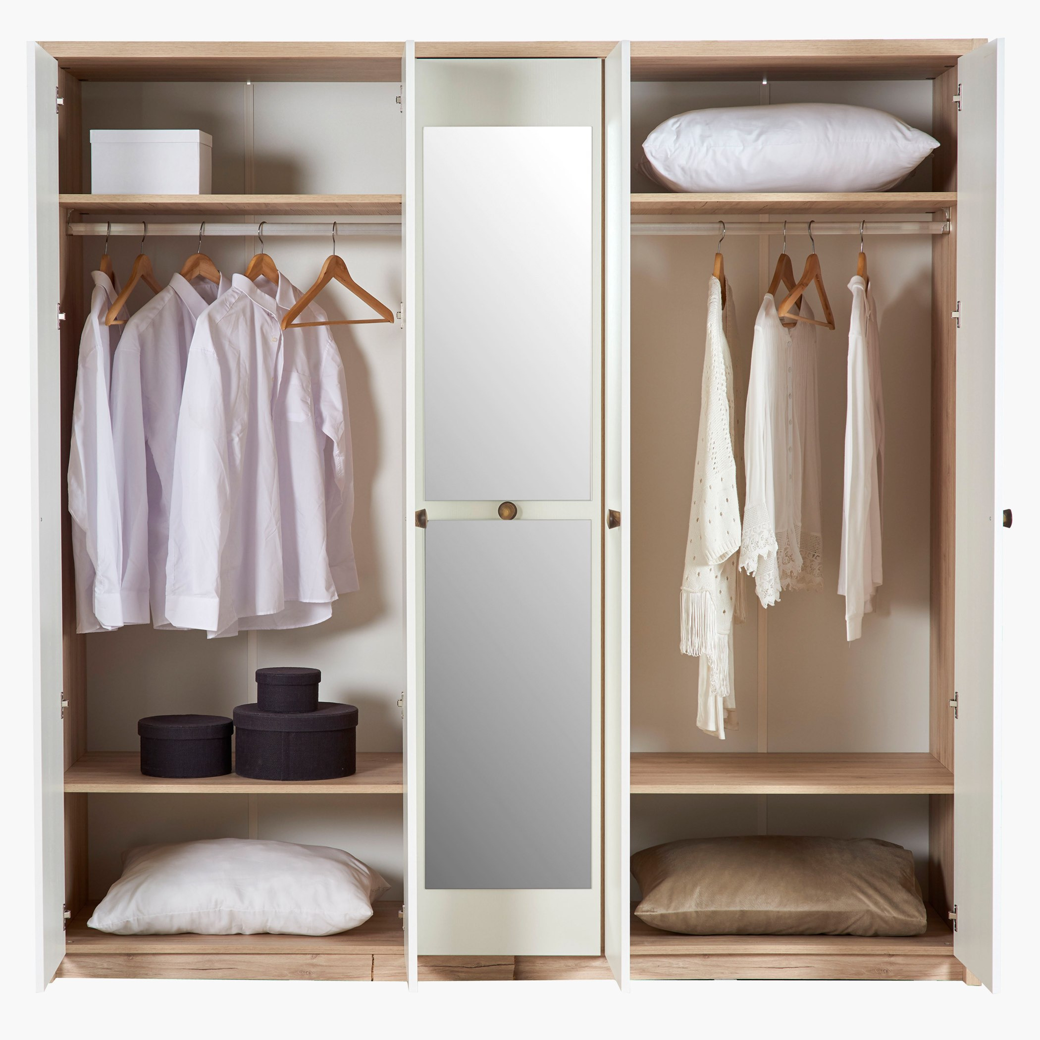 خزانة ملابس بـ5 أبواب مع مرآة من أنيكا-hbxfurniture-wardrobes-image-4