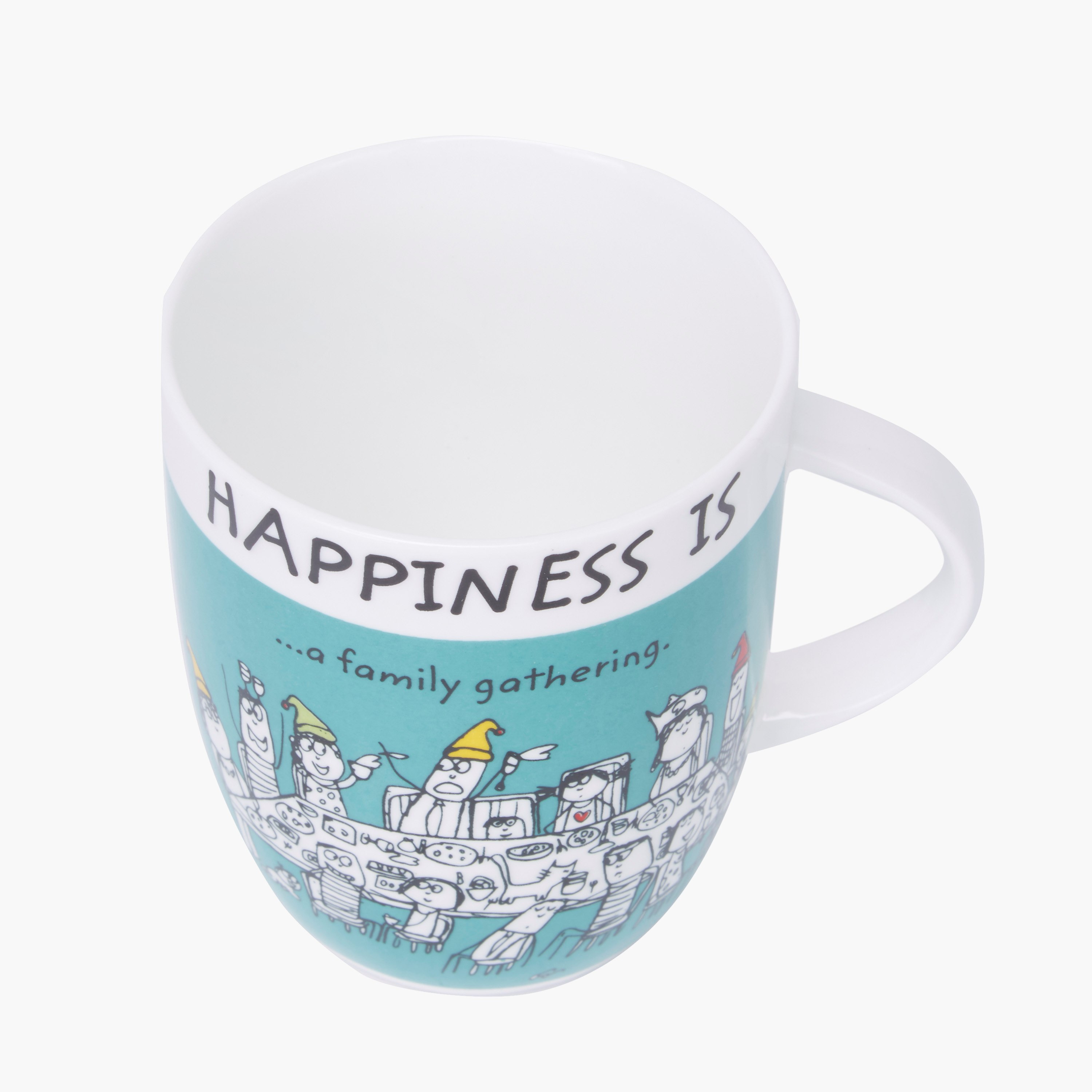 Happiness Printed Mug - 355 ml-hbxdecorandfurnishings-tabletop-crockery-image-2