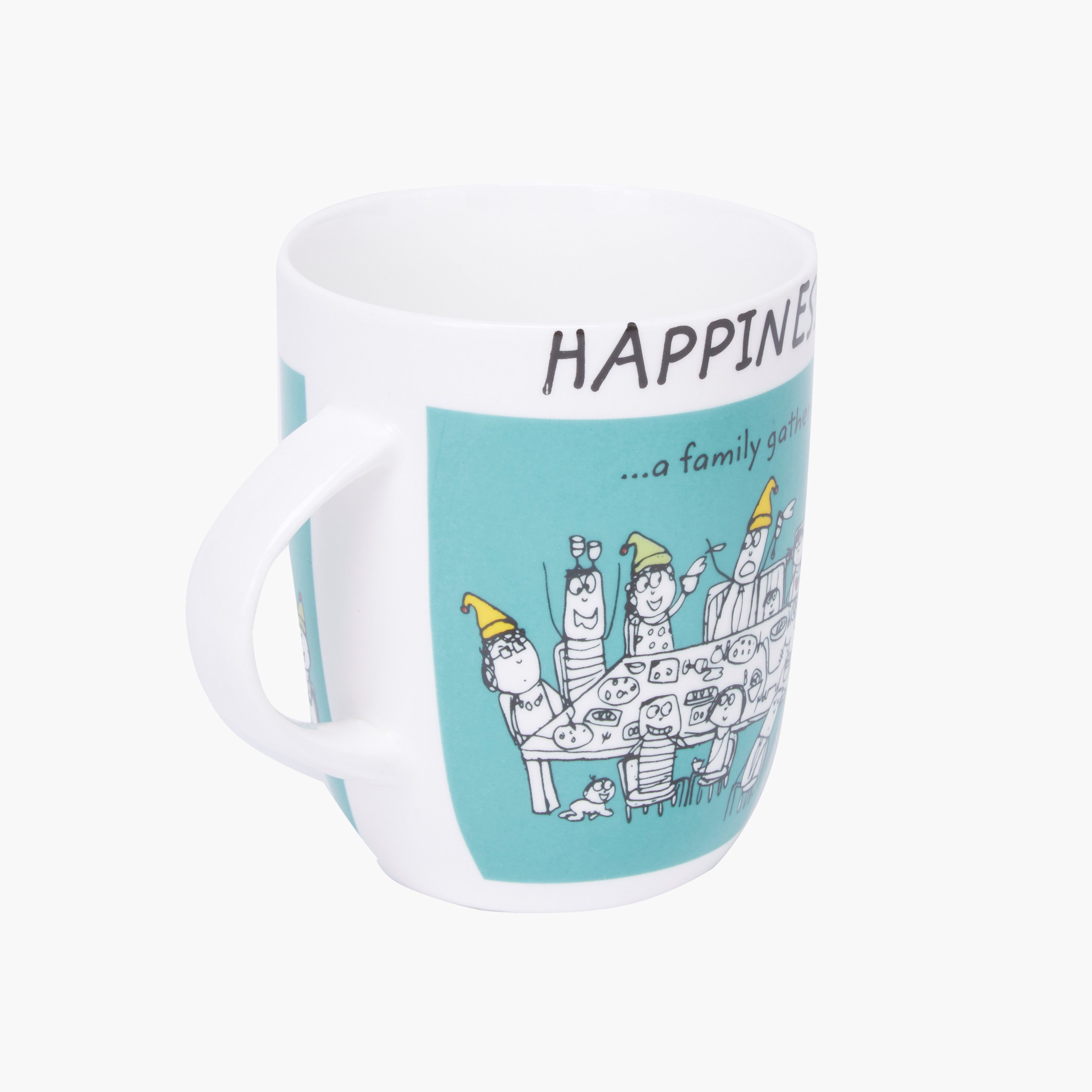 Happiness Printed Mug - 355 ml-hbxdecorandfurnishings-tabletop-crockery-image-3