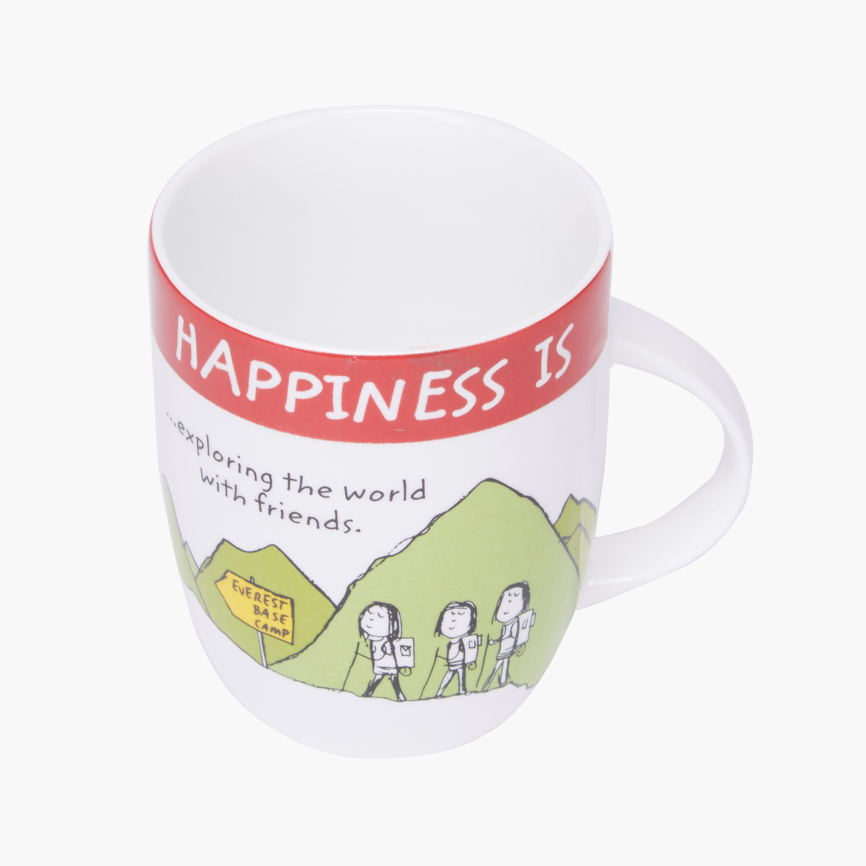 Happiness Printed Mug - 355 ml-hbxdecorandfurnishings-tabletop-crockery-image-2