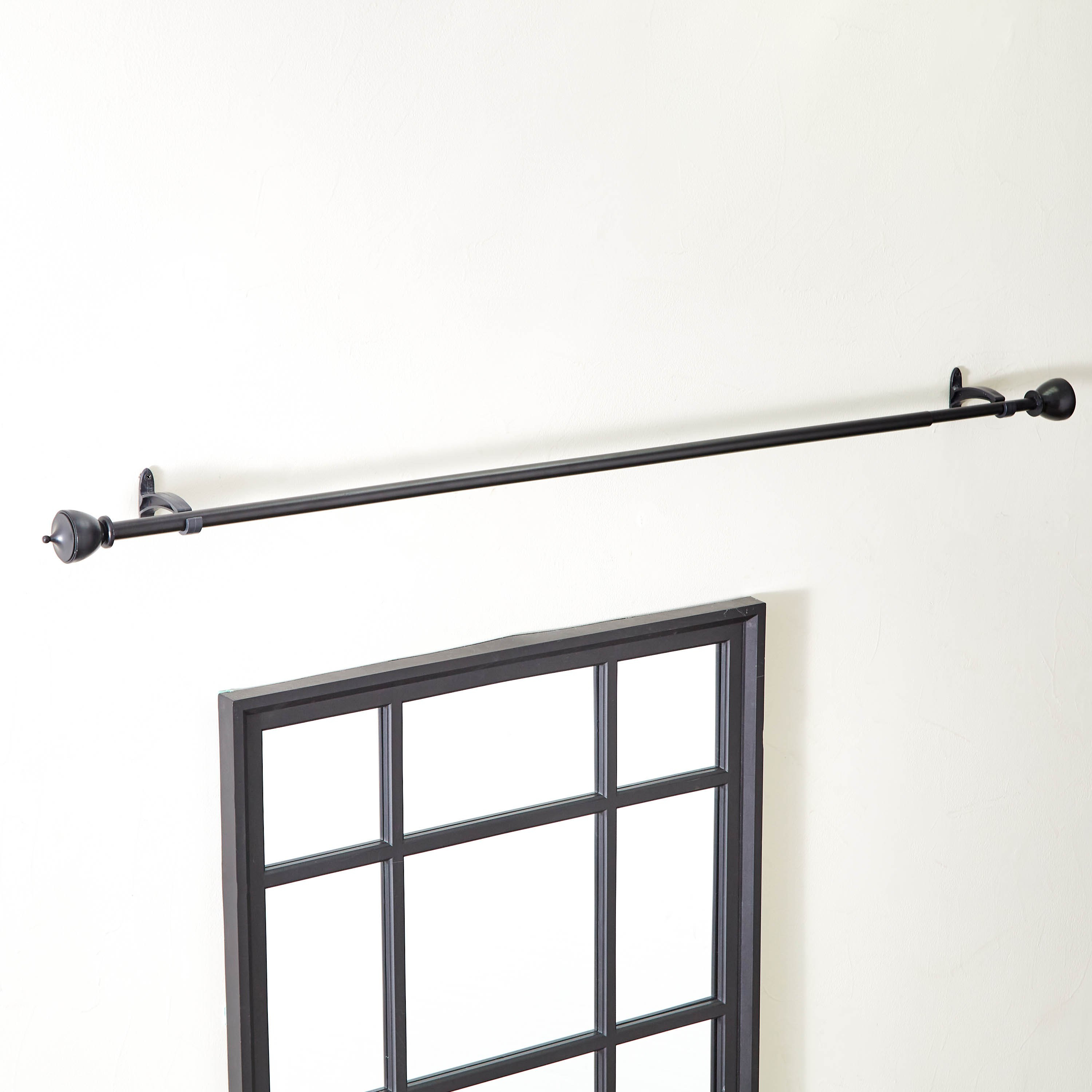 Elementary Matte Extendable Curtain Rod - 89 -167 cm-PROMO_HB_AE_B1G1_250925-image-2