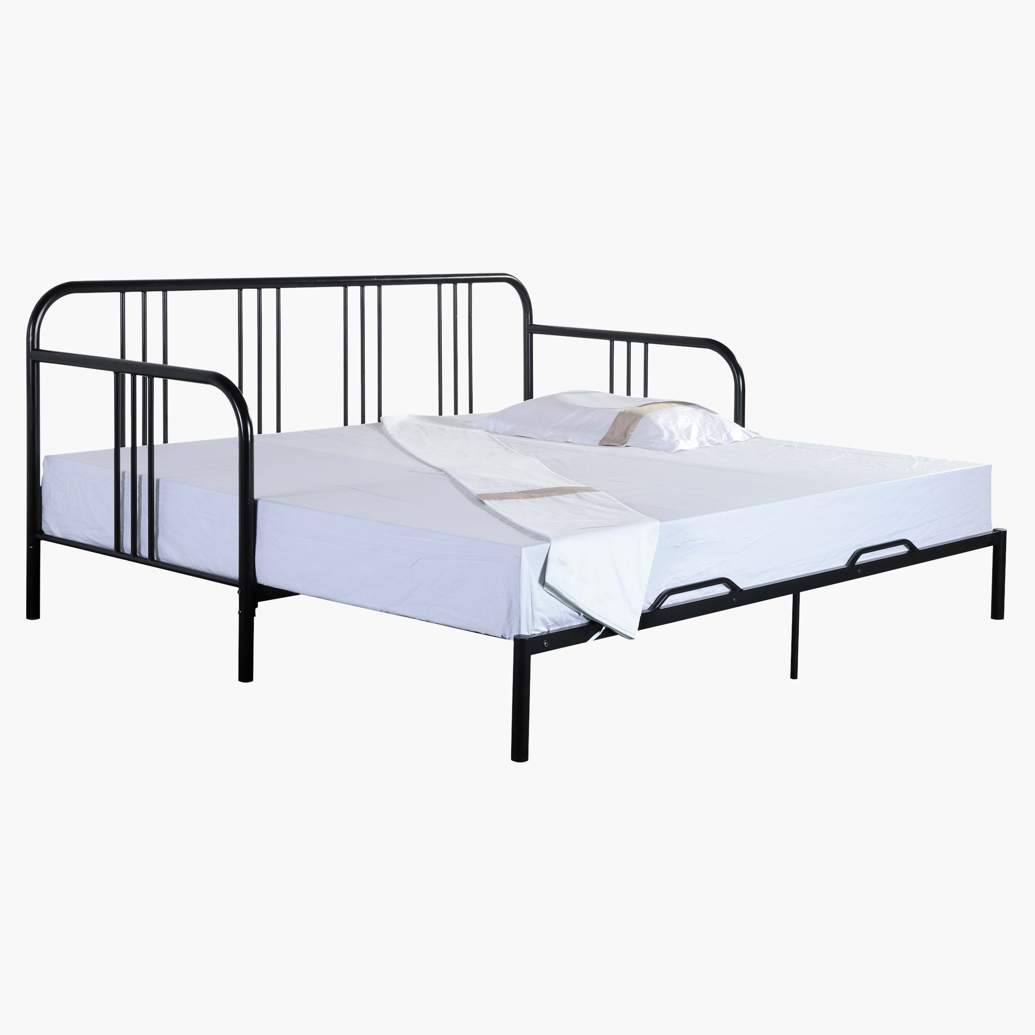 Lester Extendable Single Day Bed - 90x200 cm-hbxbedroom-bedsandbedsets-daybeds-image-1