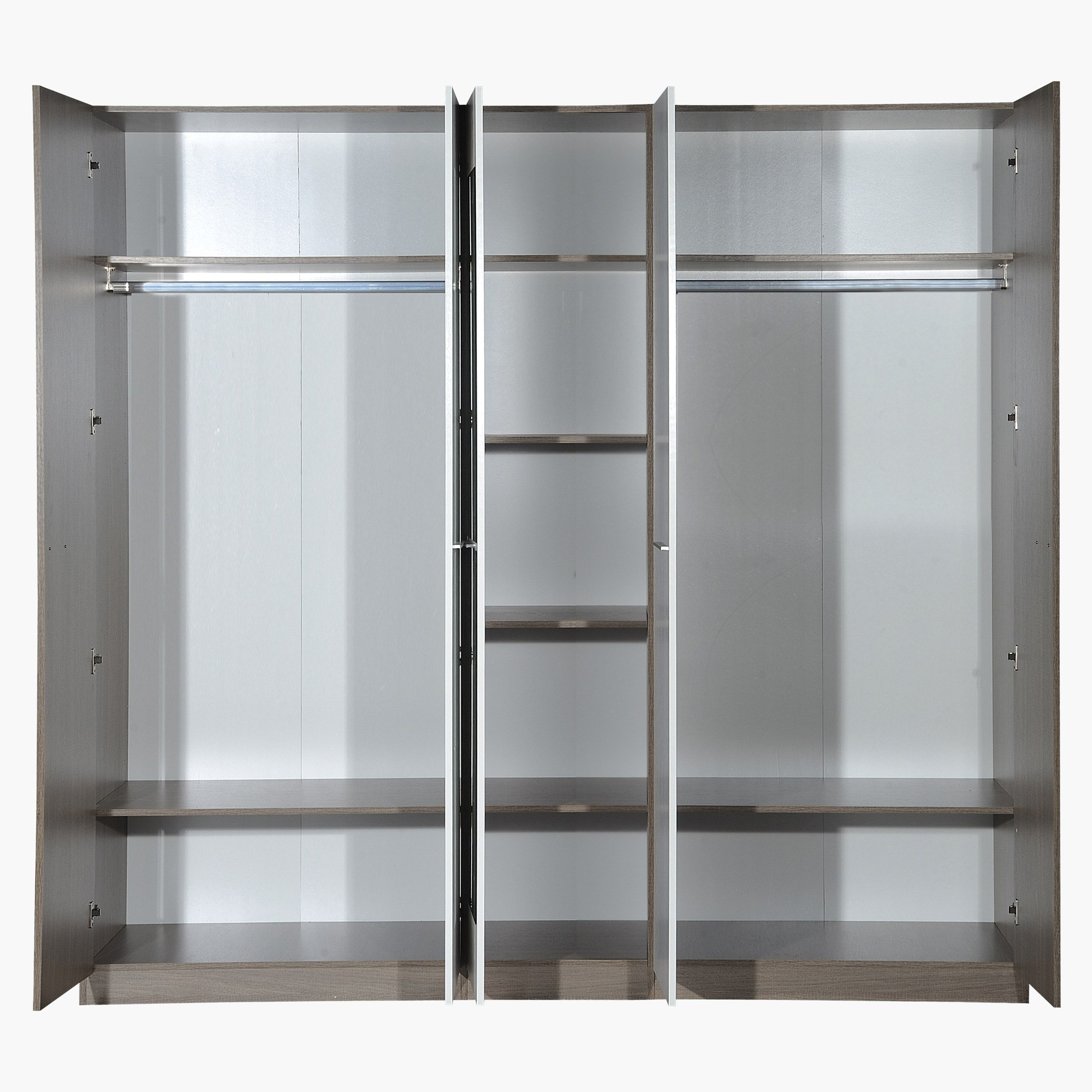 خزانة ملابس بـ 5 أبواب ومرآة من كاثي-hbxfurniture-wardrobes-image-4