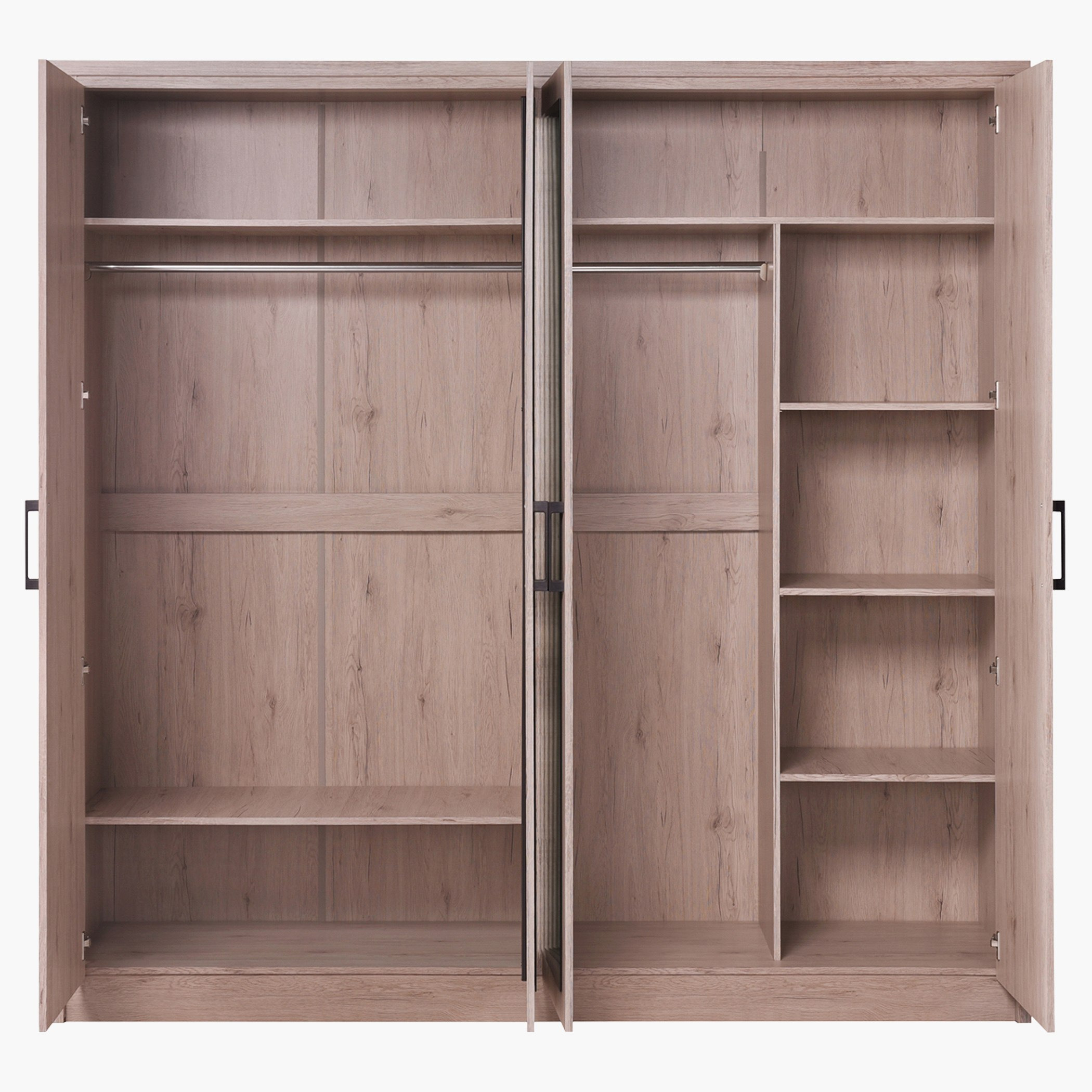 خزانة ملابس بـ4 أبواب مع مرآتين من موناكو-hbxfurniture-wardrobes-image-4