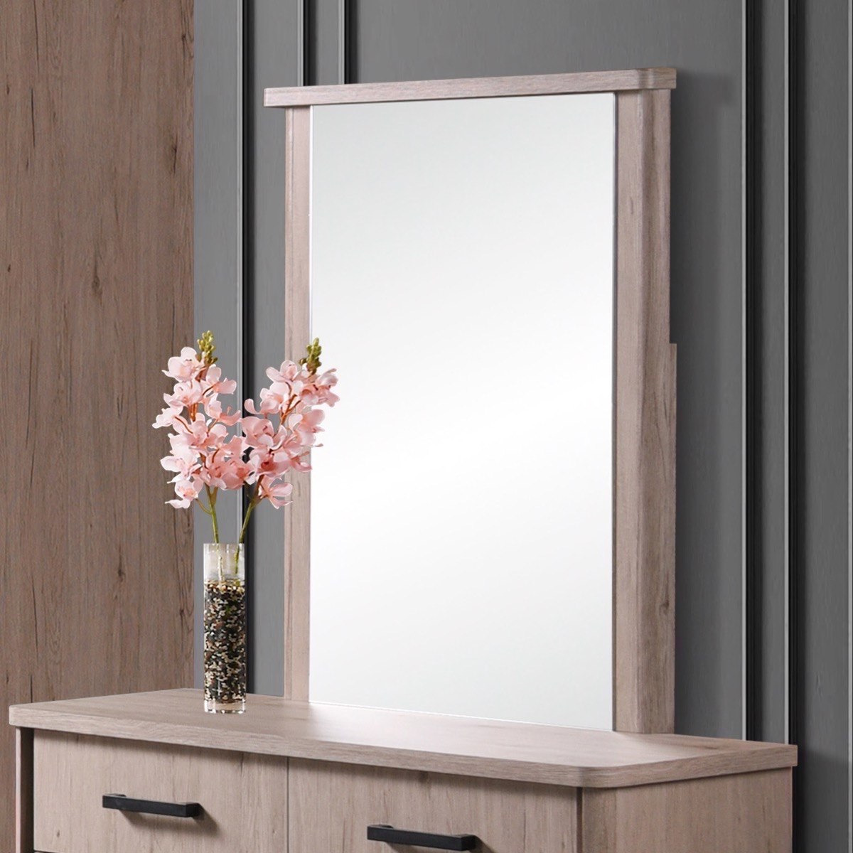 مرآة مستطيلة دون طاولة تزيين من موناكو-hbxfurniture-bedroom-dressersandmirrors-image-1