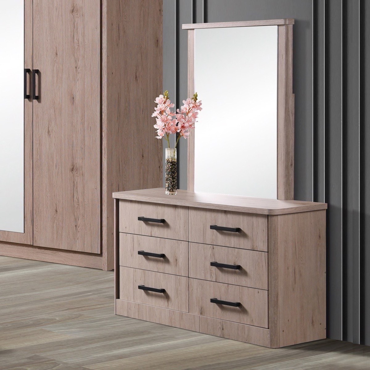 مرآة مستطيلة دون طاولة تزيين من موناكو-hbxfurniture-bedroom-dressersandmirrors-image-8