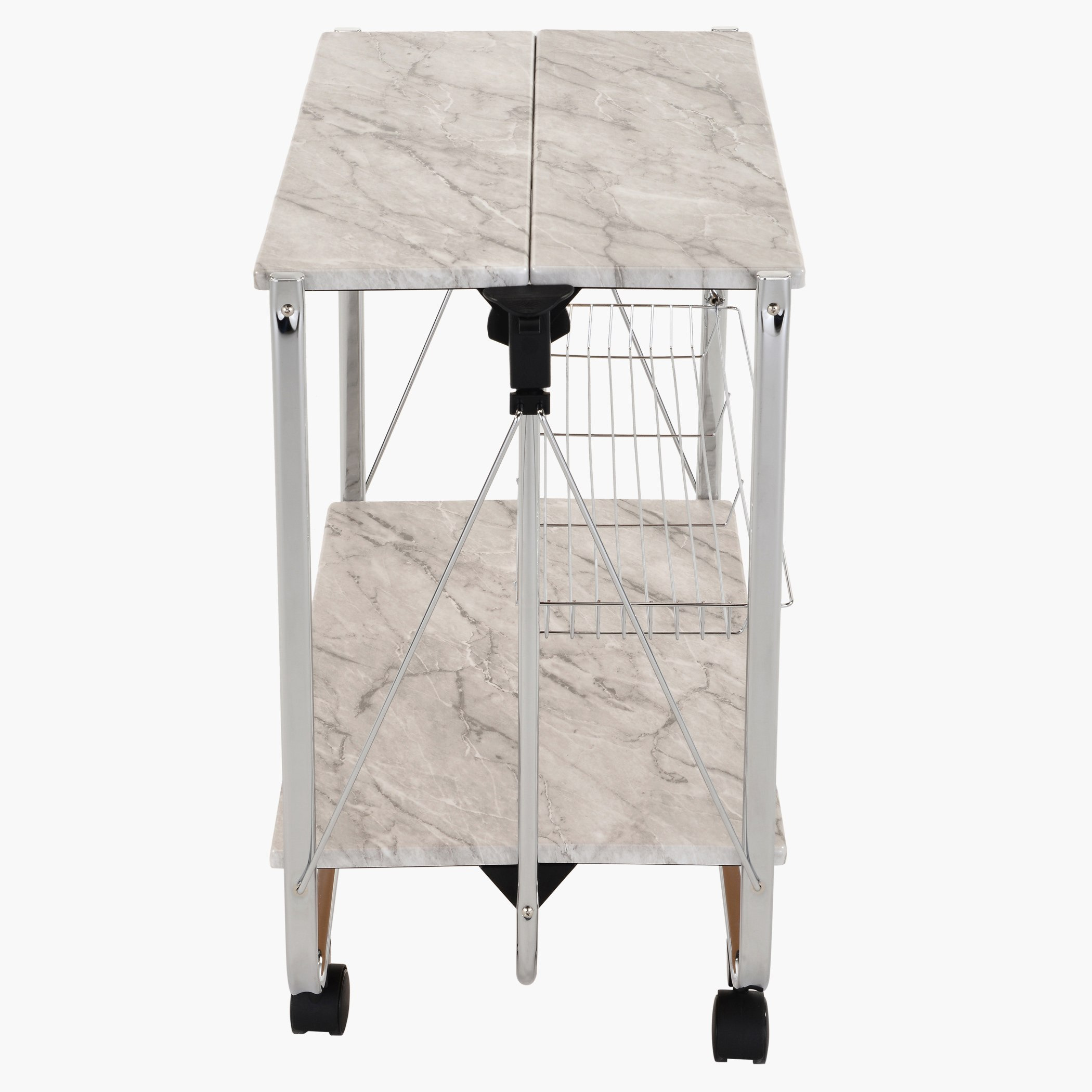 Marbella Folding Kitchen Trolley-hbxlivingroom-tablesandstands-servingtrolleys-image-2