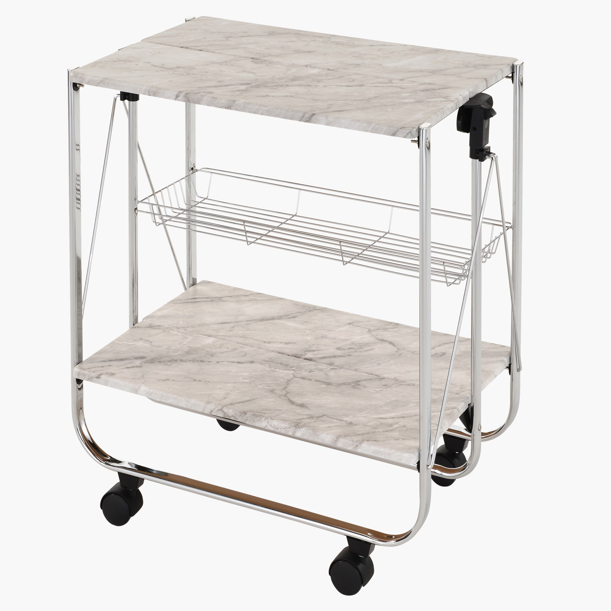 Marbella Folding Kitchen Trolley-hbxlivingroom-tablesandstands-servingtrolleys-image-4