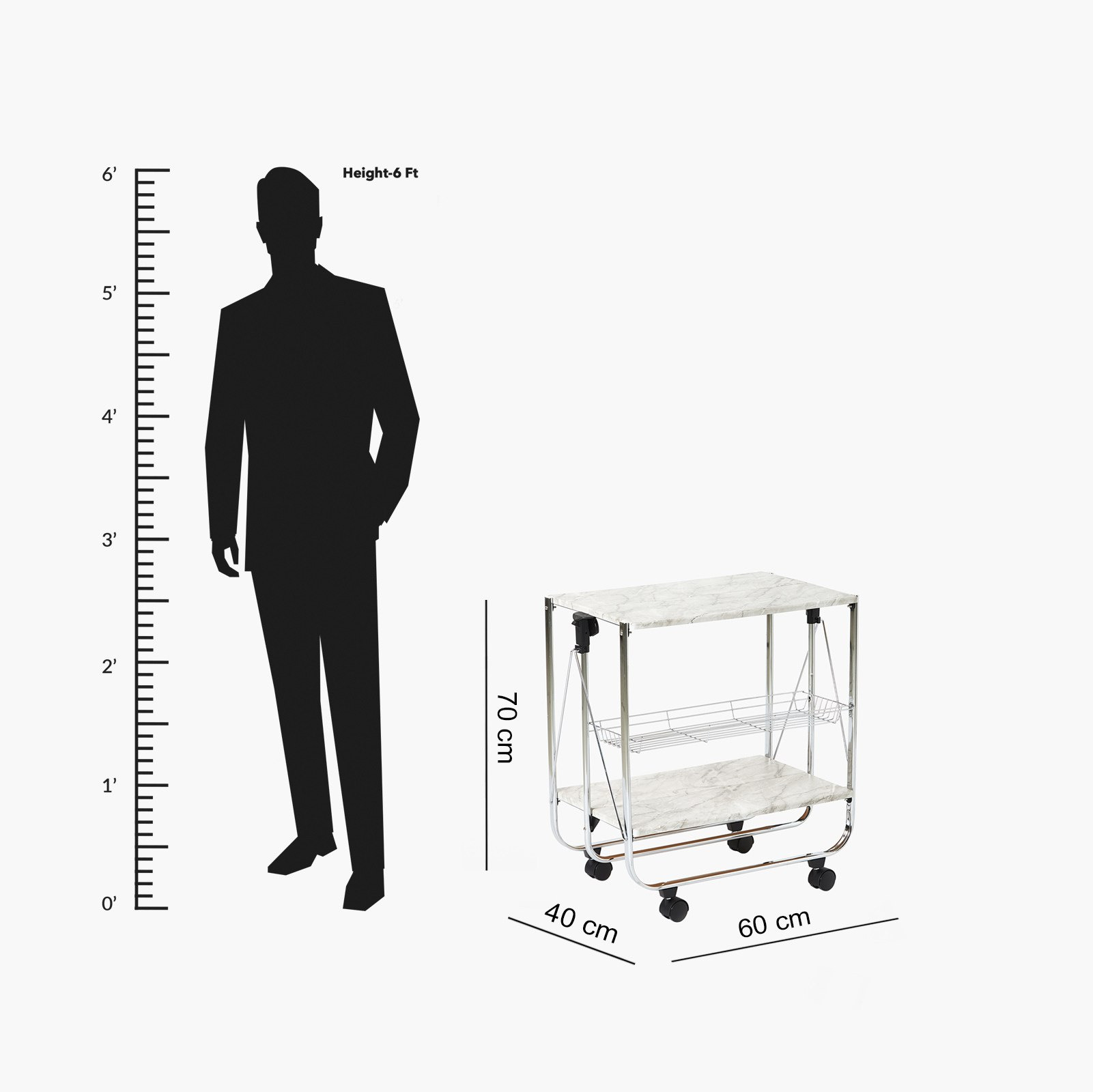 Marbella Folding Kitchen Trolley-hbxlivingroom-tablesandstands-servingtrolleys-image-5