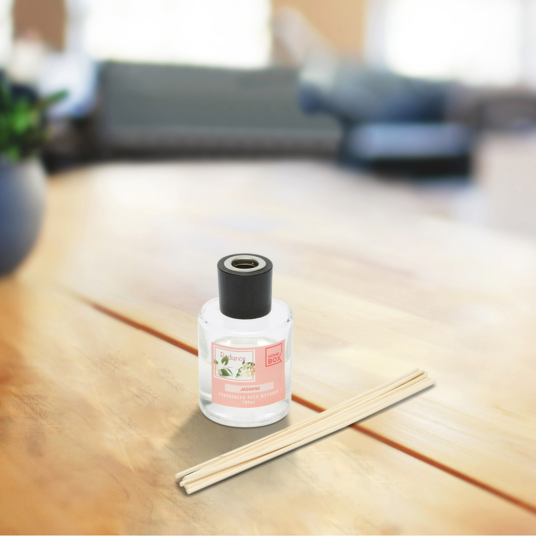 Radiance Jasmine Scented Reed Diffuser - 100 ml-PROMO_HB_AE_B1G1_250925-image-1