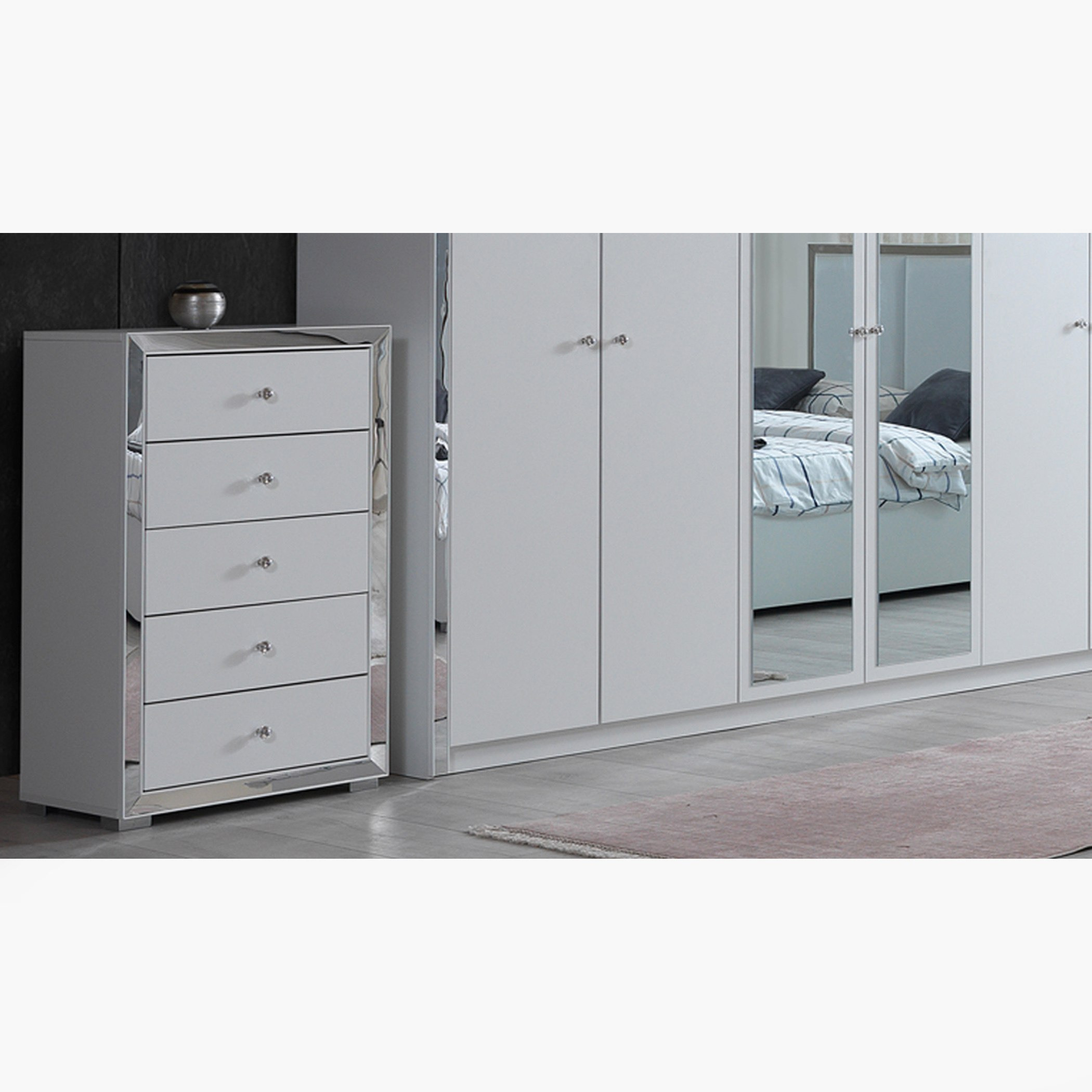 وحدة تخزين 5 أدراج من هيلاري-hbxfurniture-dressersandchests-chestofdrawers-image-1